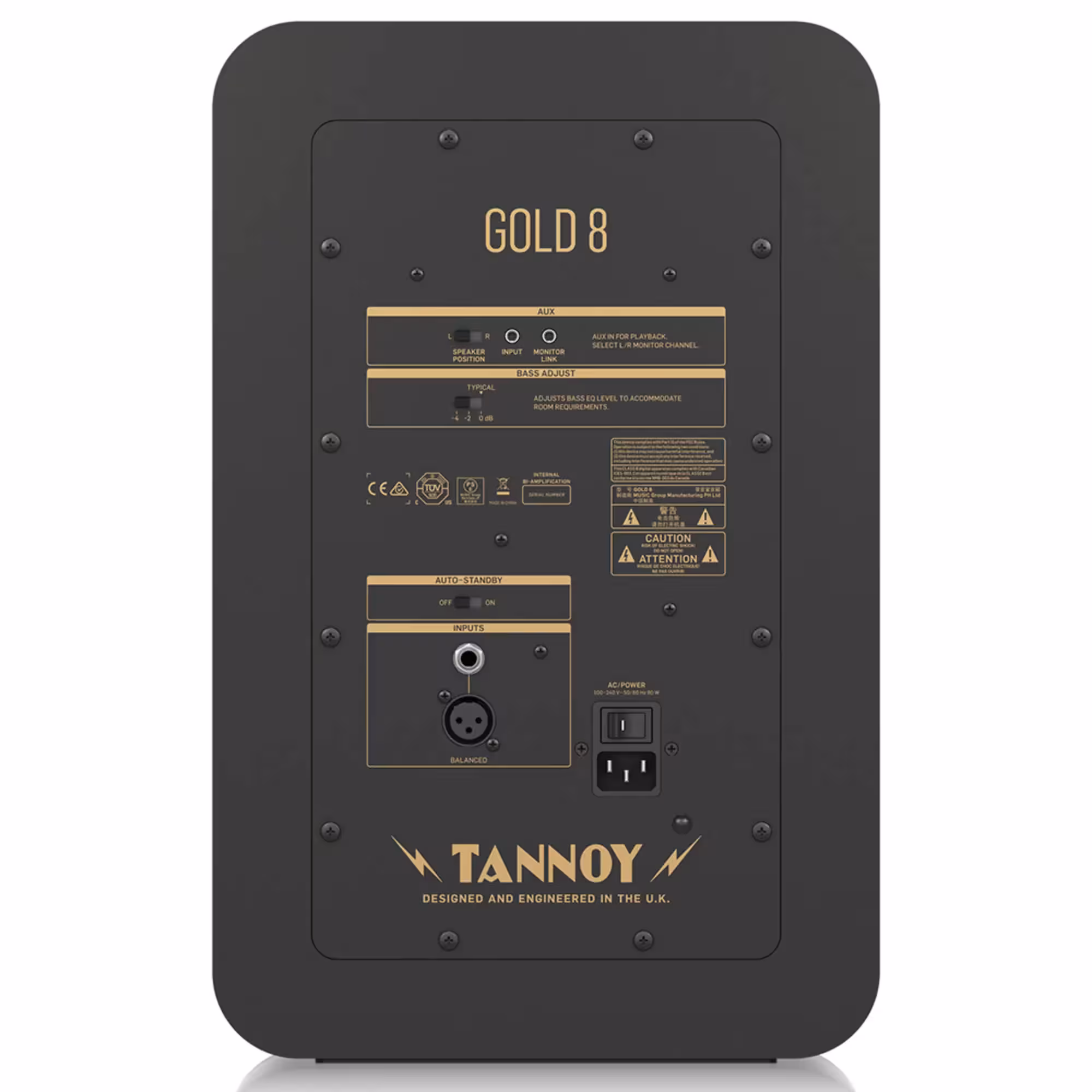 Активный студийный монитор Tannoy Gold 8 (4 / 4)