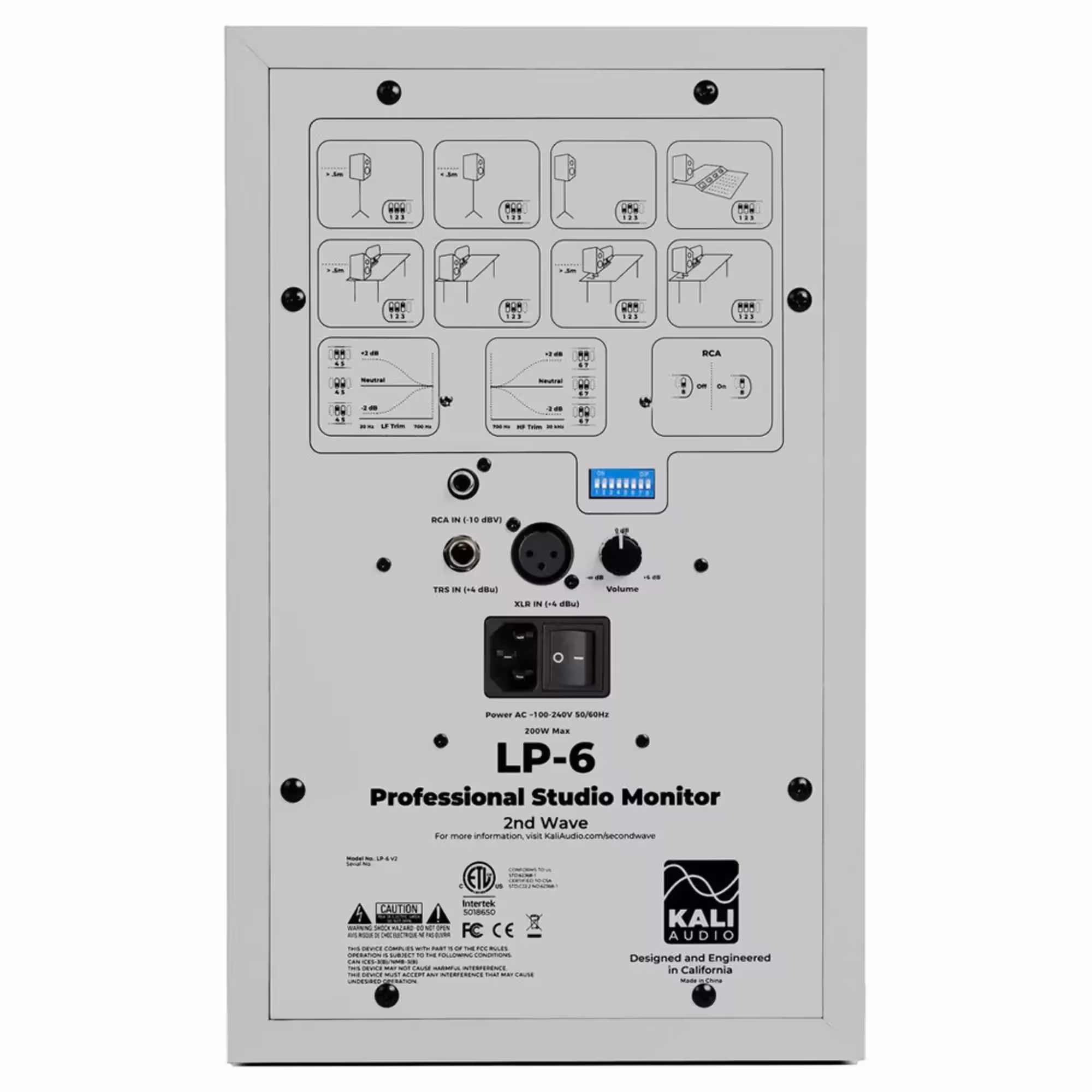 Активный студийный монитор Kali Audio LP-6W V2 (3 / 3)