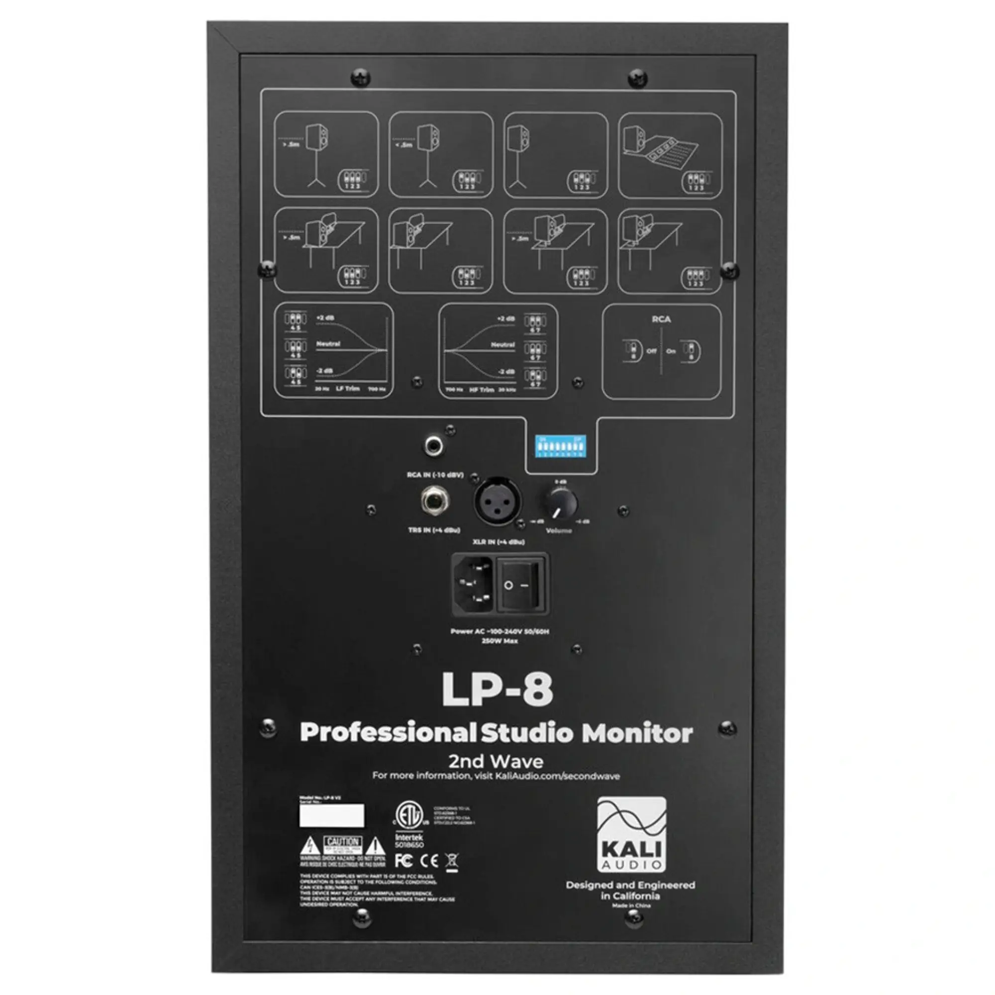 Активный студийный монитор Kali Audio LP-8V2 (4 / 4)