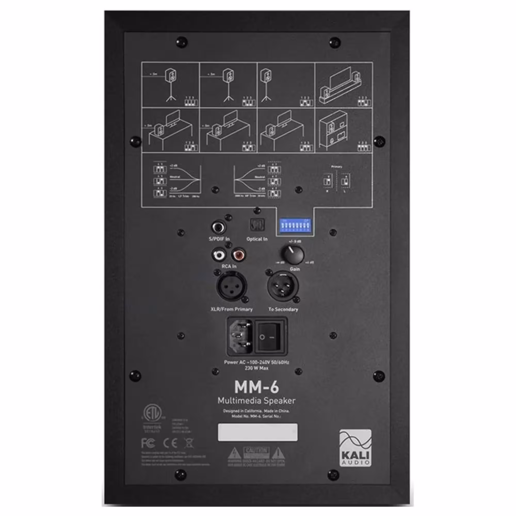 Активный студийный монитор Kali Audio MM-6 (4 / 5)