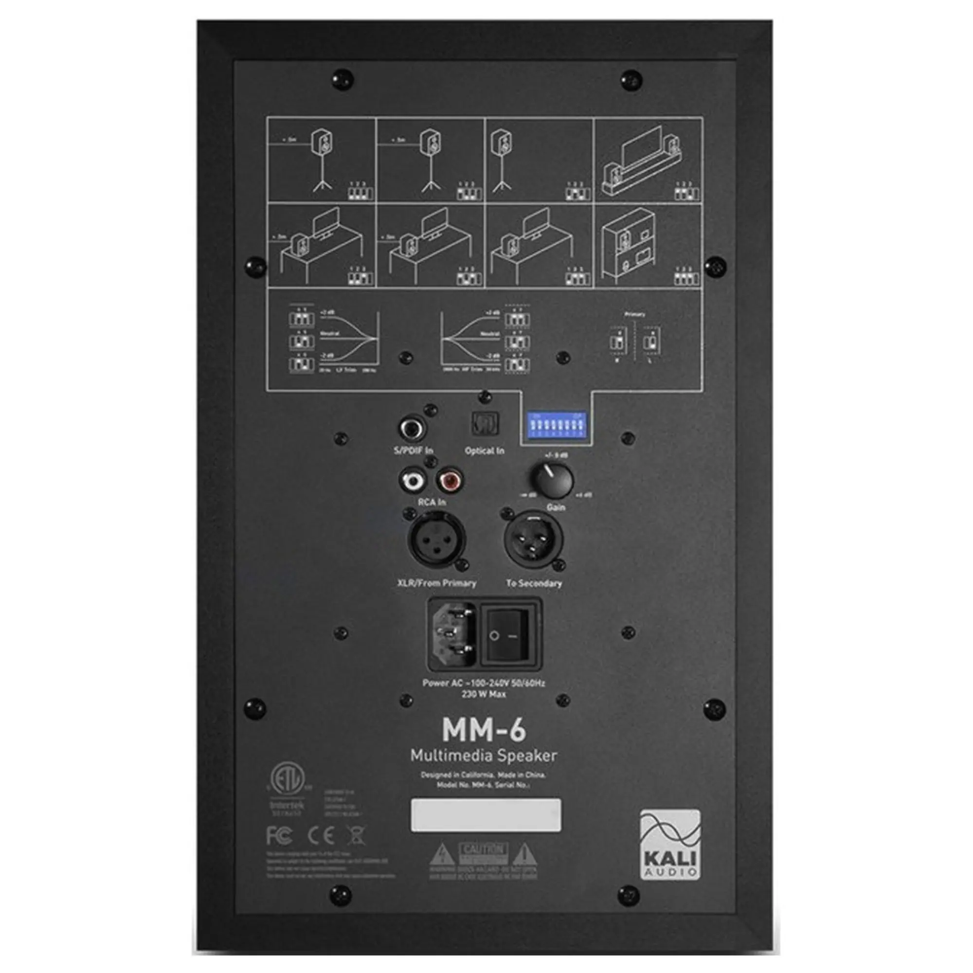 Активный студийный монитор Kali Audio MM-6 (4 / 5)