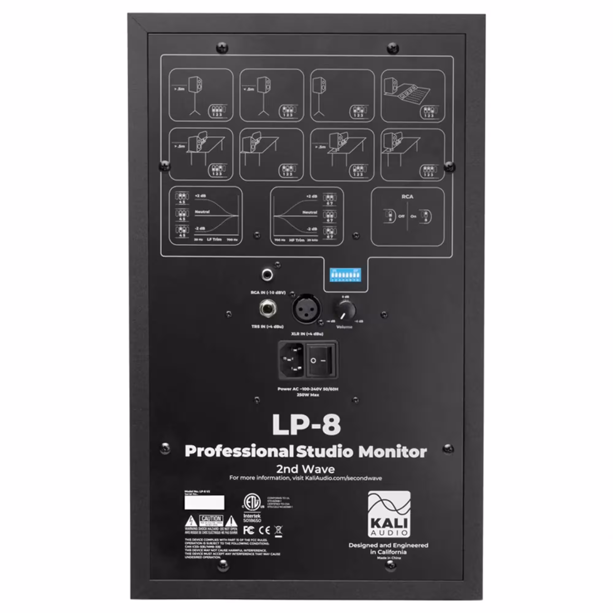 Активные студийные мониторы Kali Audio LP-8V2 (пара) (5 / 5)