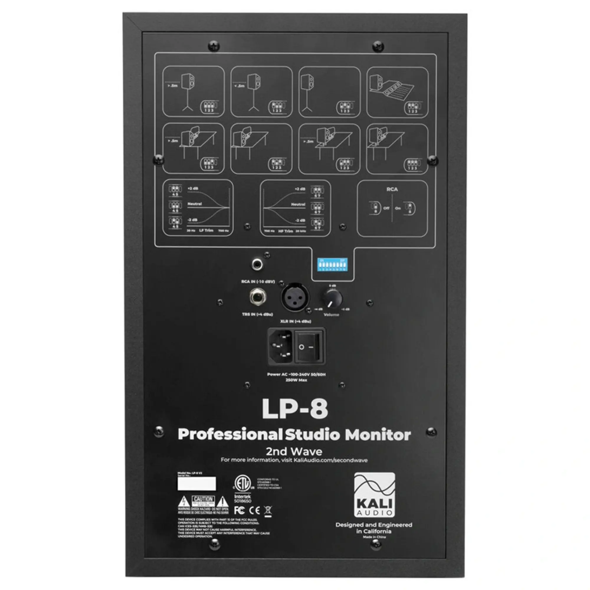 Активные студийные мониторы Kali Audio LP-8V2 (пара) (5 / 5)