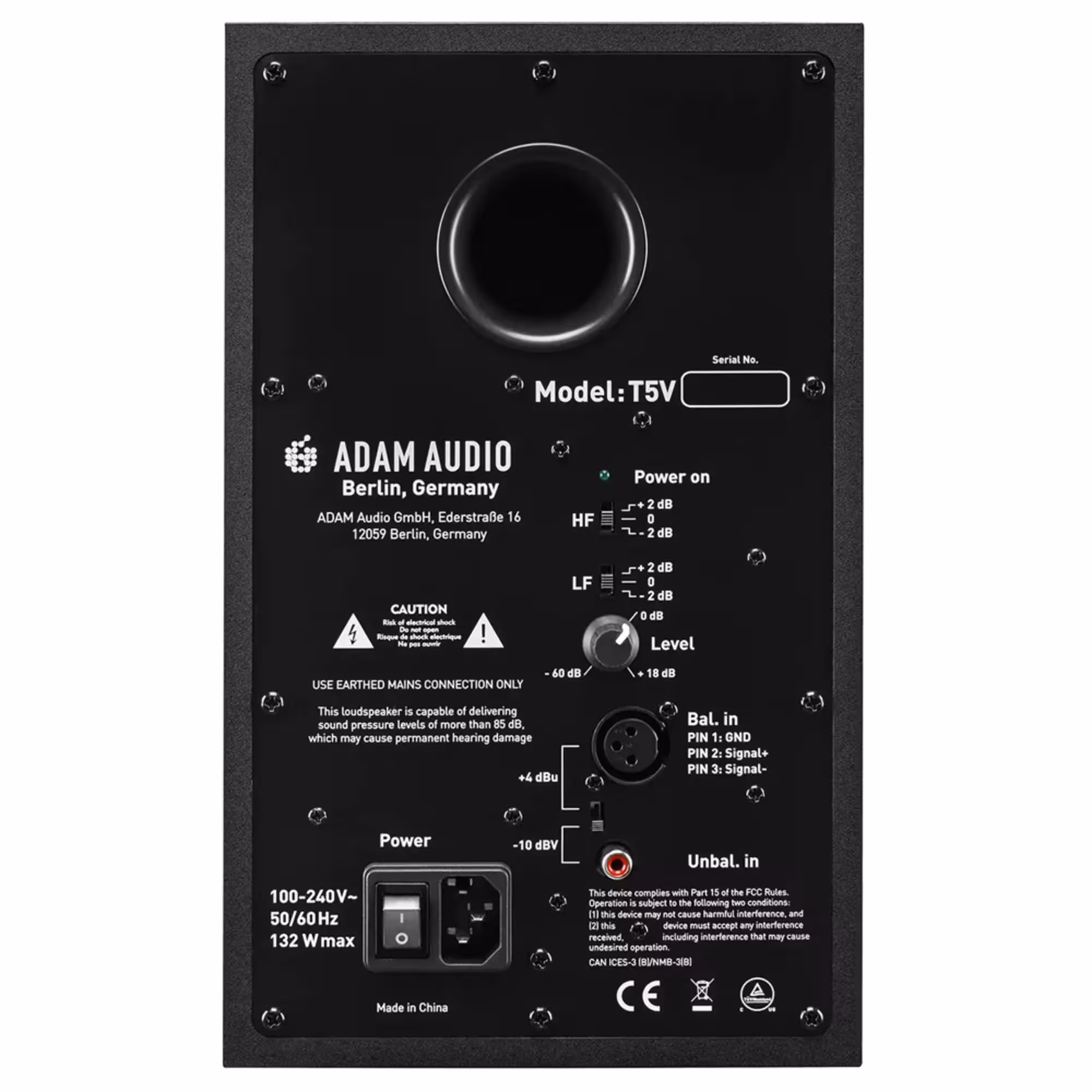 Активный студийный монитор ADAM Audio T5V (4 / 4)