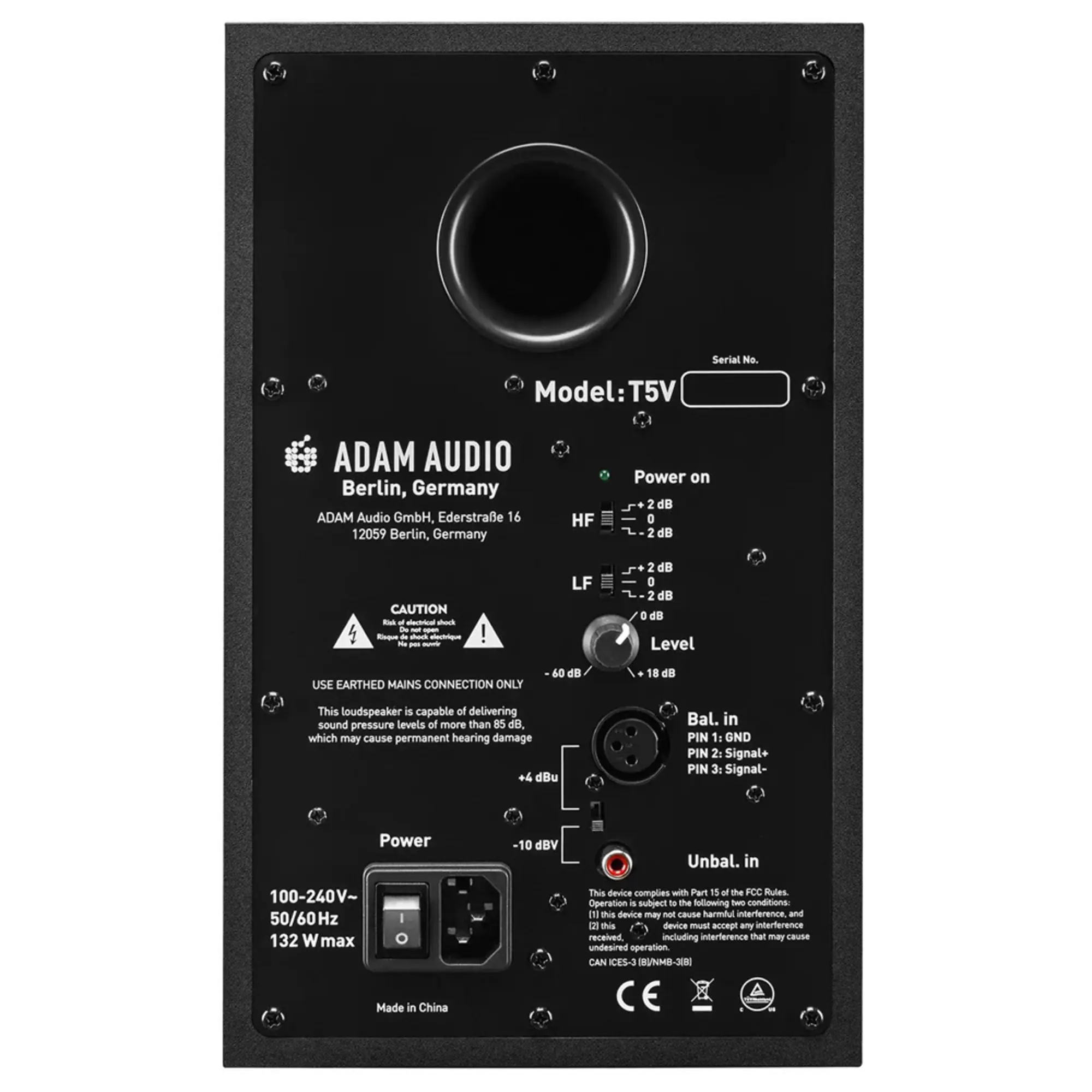 Активный студийный монитор ADAM Audio T5V (4 / 4)