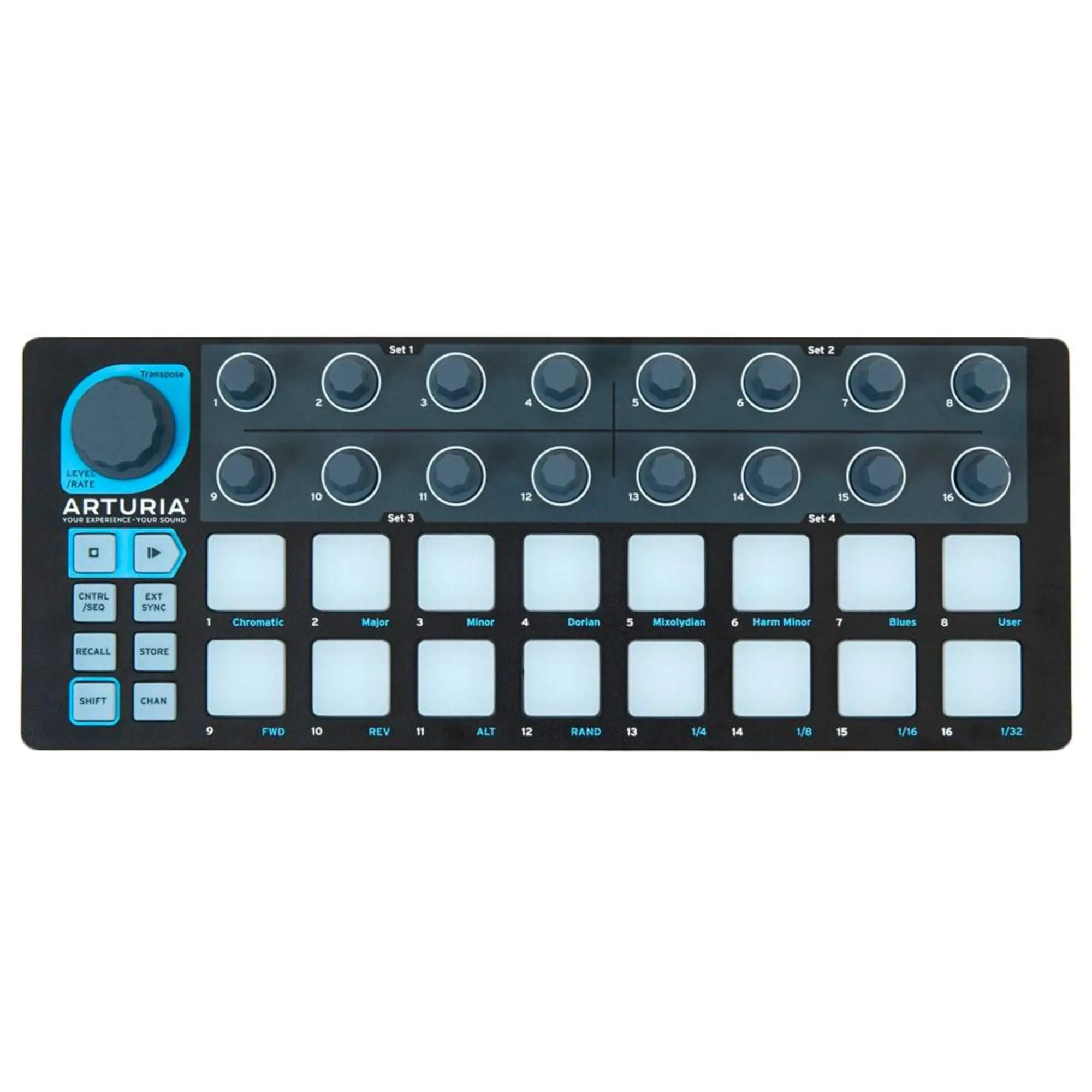 USB MIDI DAW контроллер Arturia BeatStep Black (1 / 4)