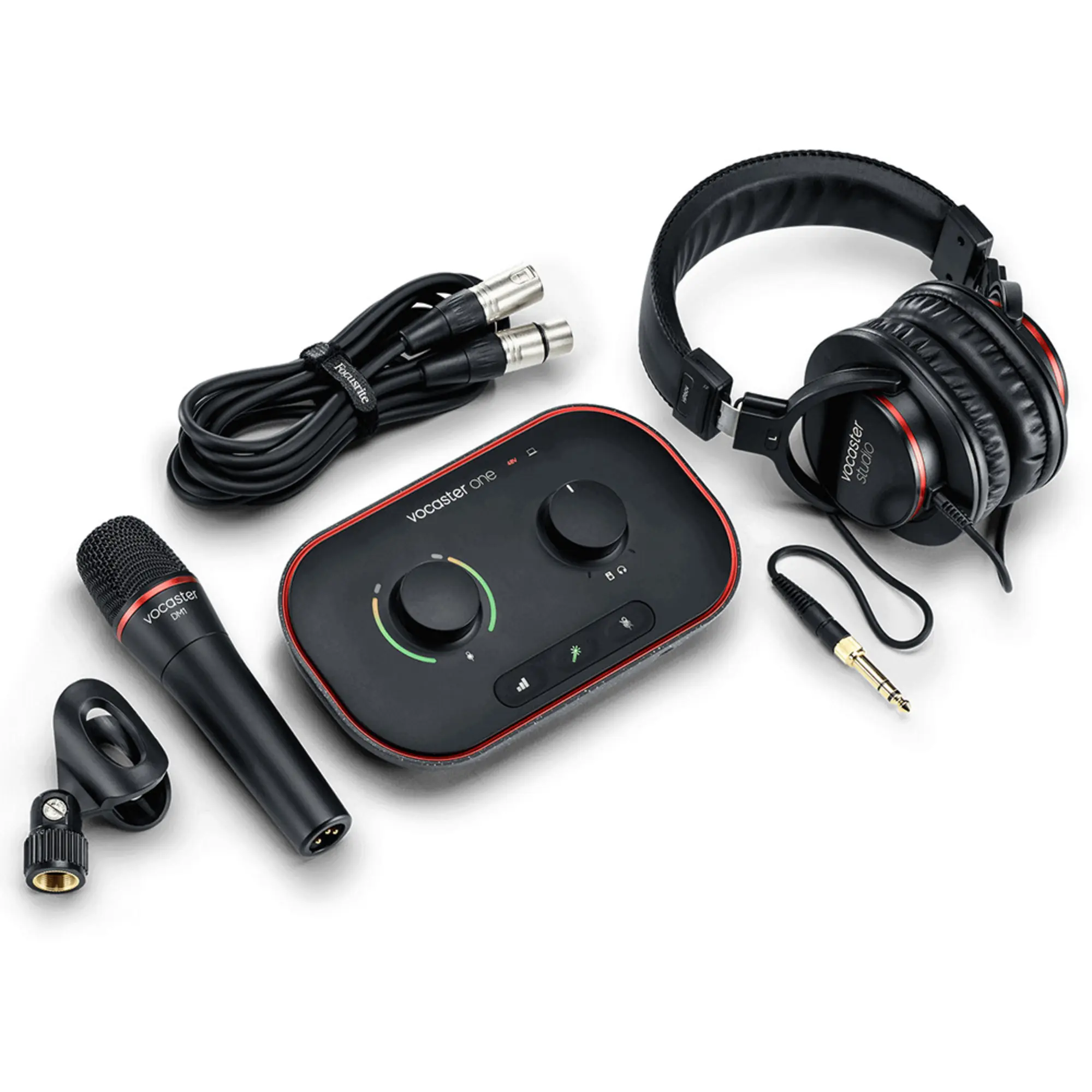 Комплект для подкастов Focusrite Vocaster One Studio (1 / 5)