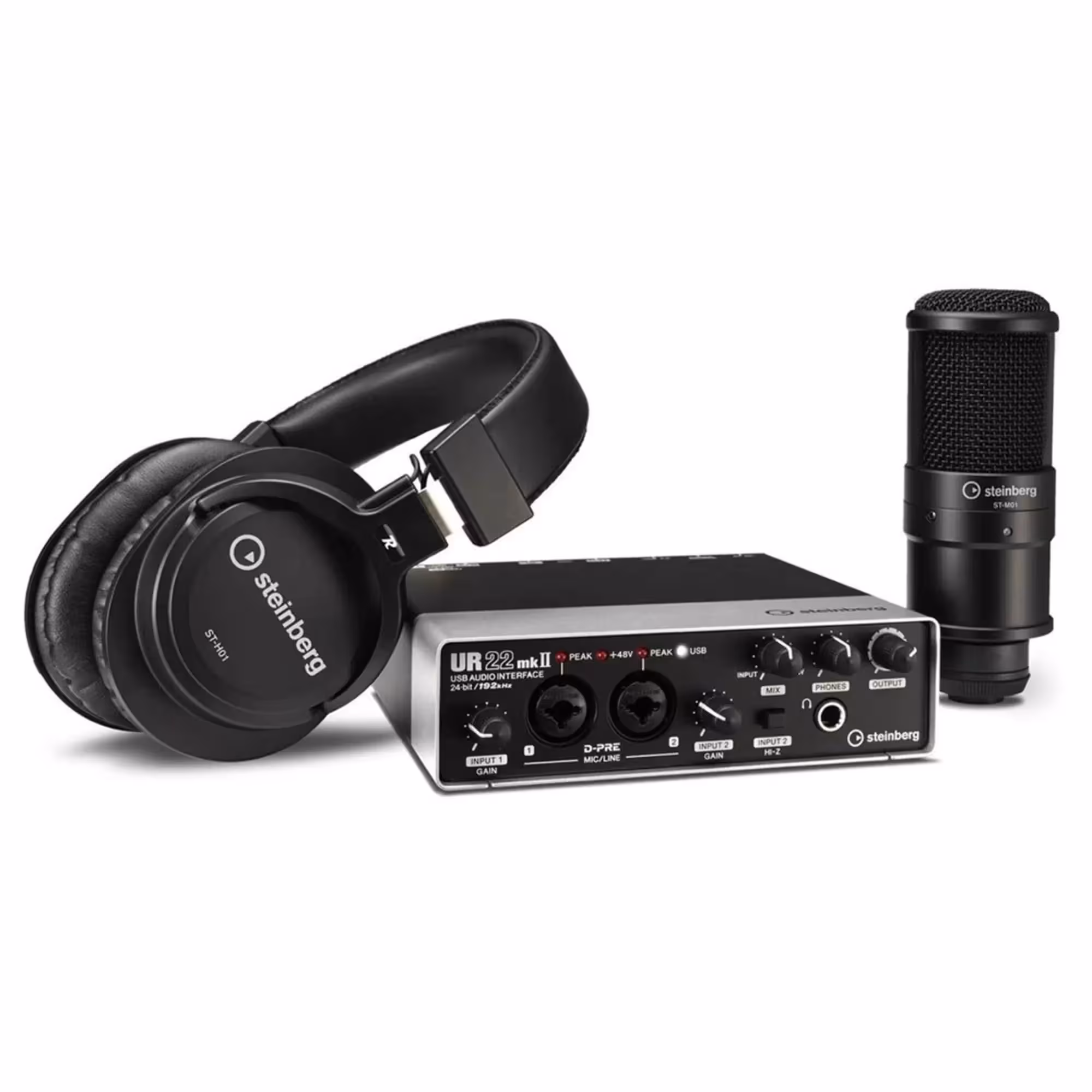 Комплект для звукозаписи Steinberg UR22mkII Recording Pack (1 / 5)