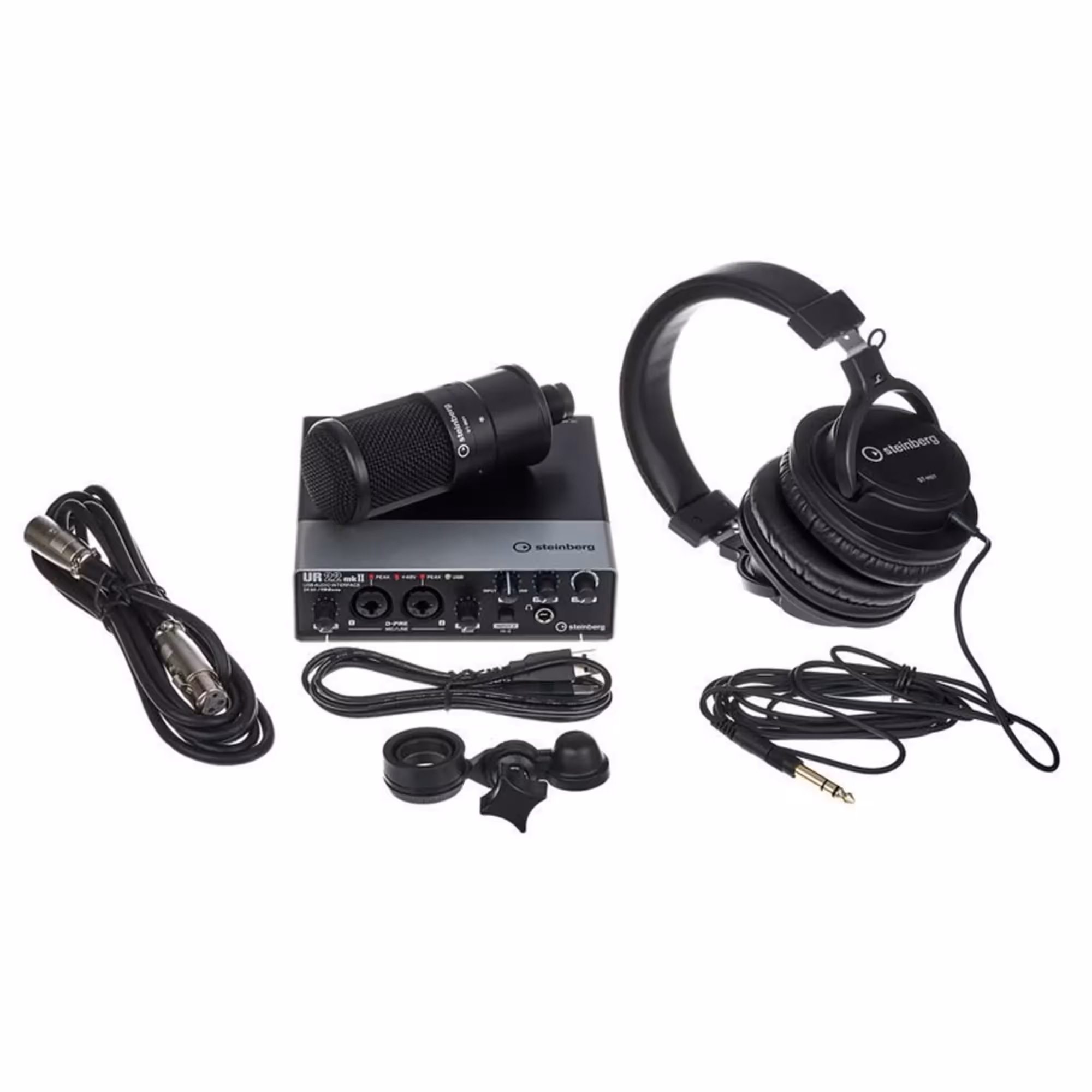 Комплект для звукозаписи Steinberg UR22mkII Recording Pack (2 / 5)