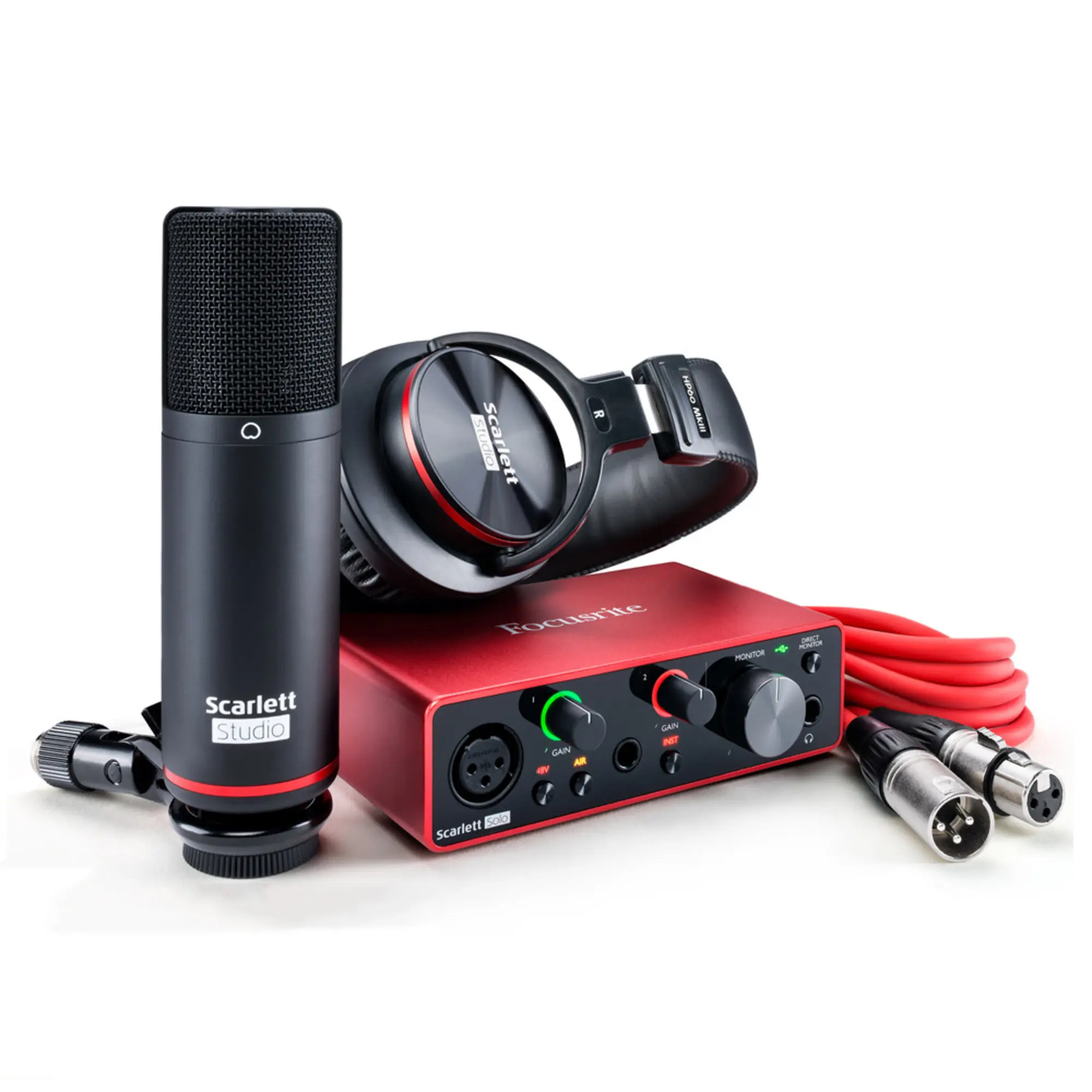 Комплект для звукозаписи Focusrite scarlett Solo Studio 3rd GEN (1 / 4)