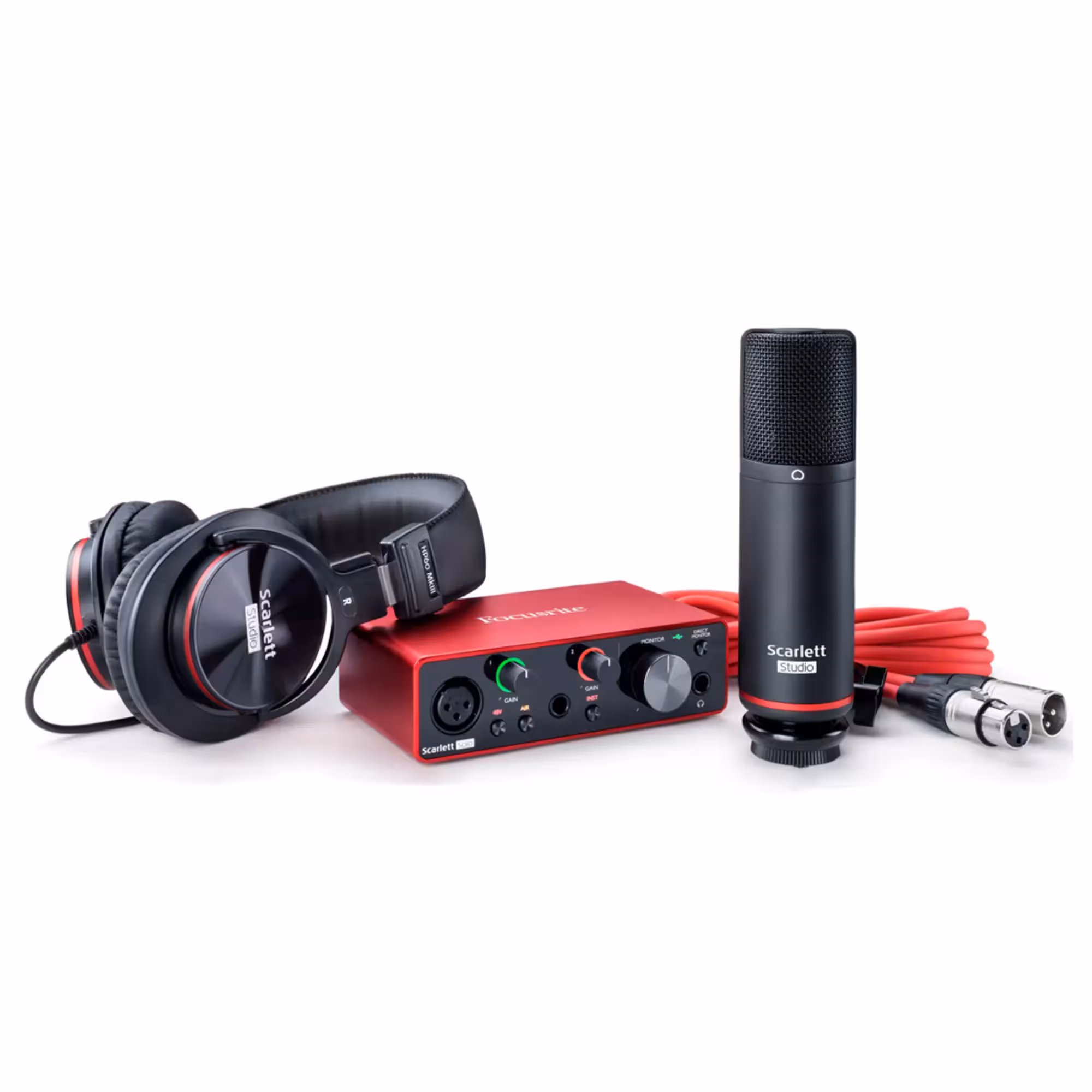 Комплект для звукозаписи Focusrite scarlett Solo Studio 3rd GEN (2 / 4)