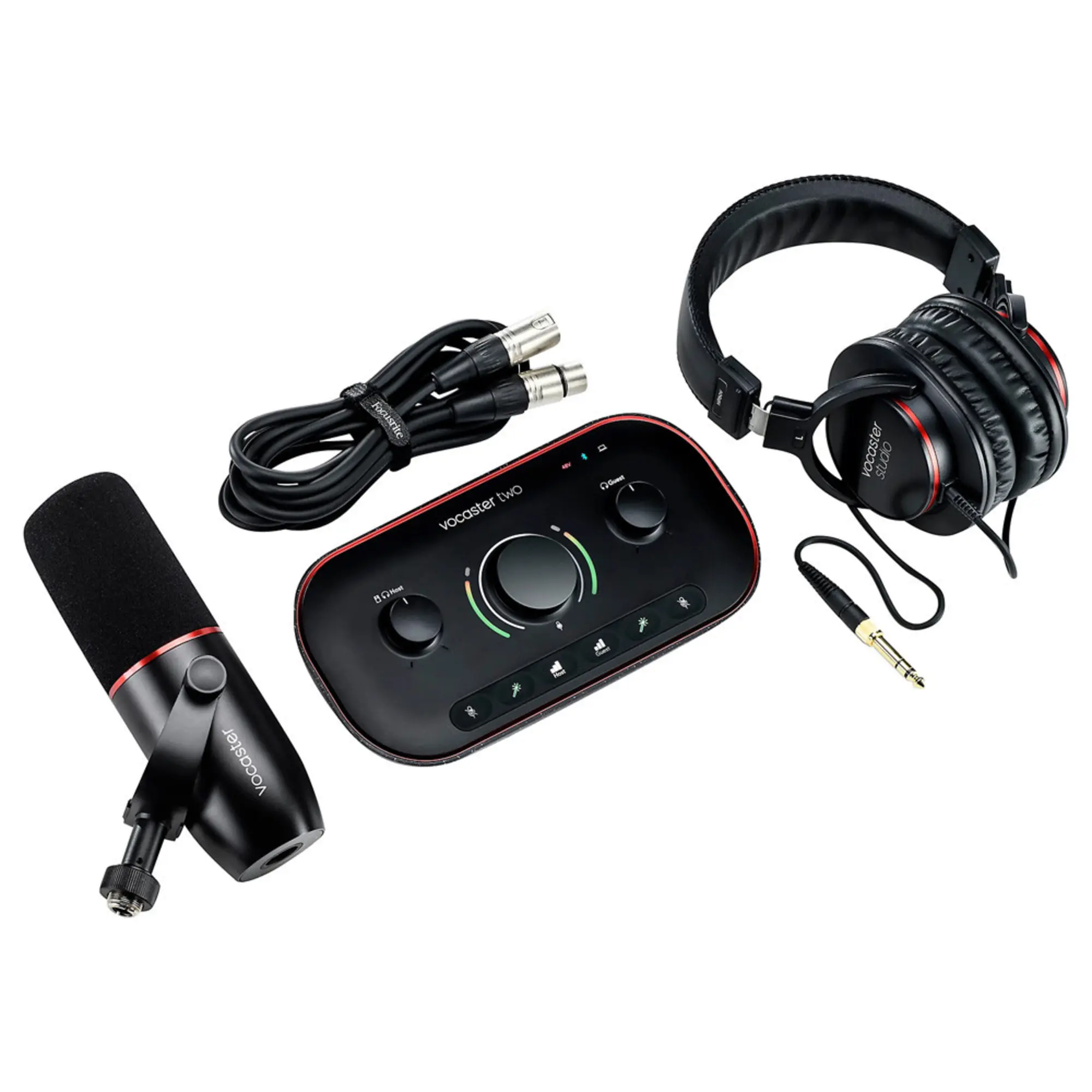 Комплект для подкастов Focusrite Vocaster Two Studio (1 / 7)