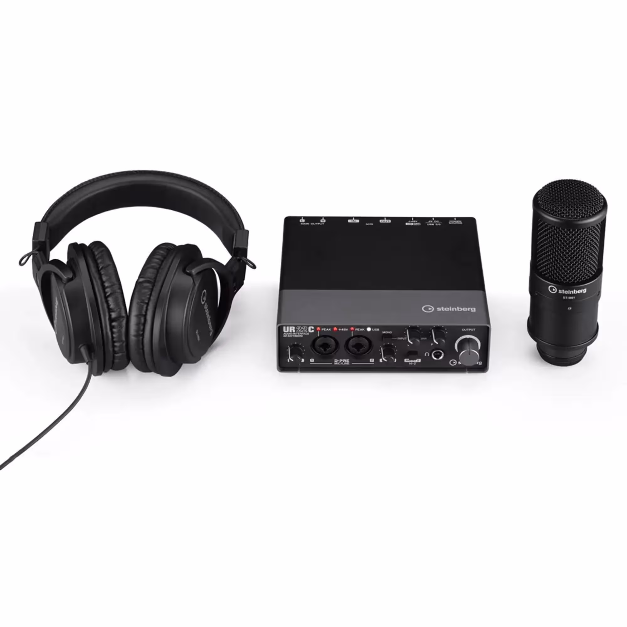 Комплект для звукозаписи Steinberg UR22C Recording Pack (2 / 3)