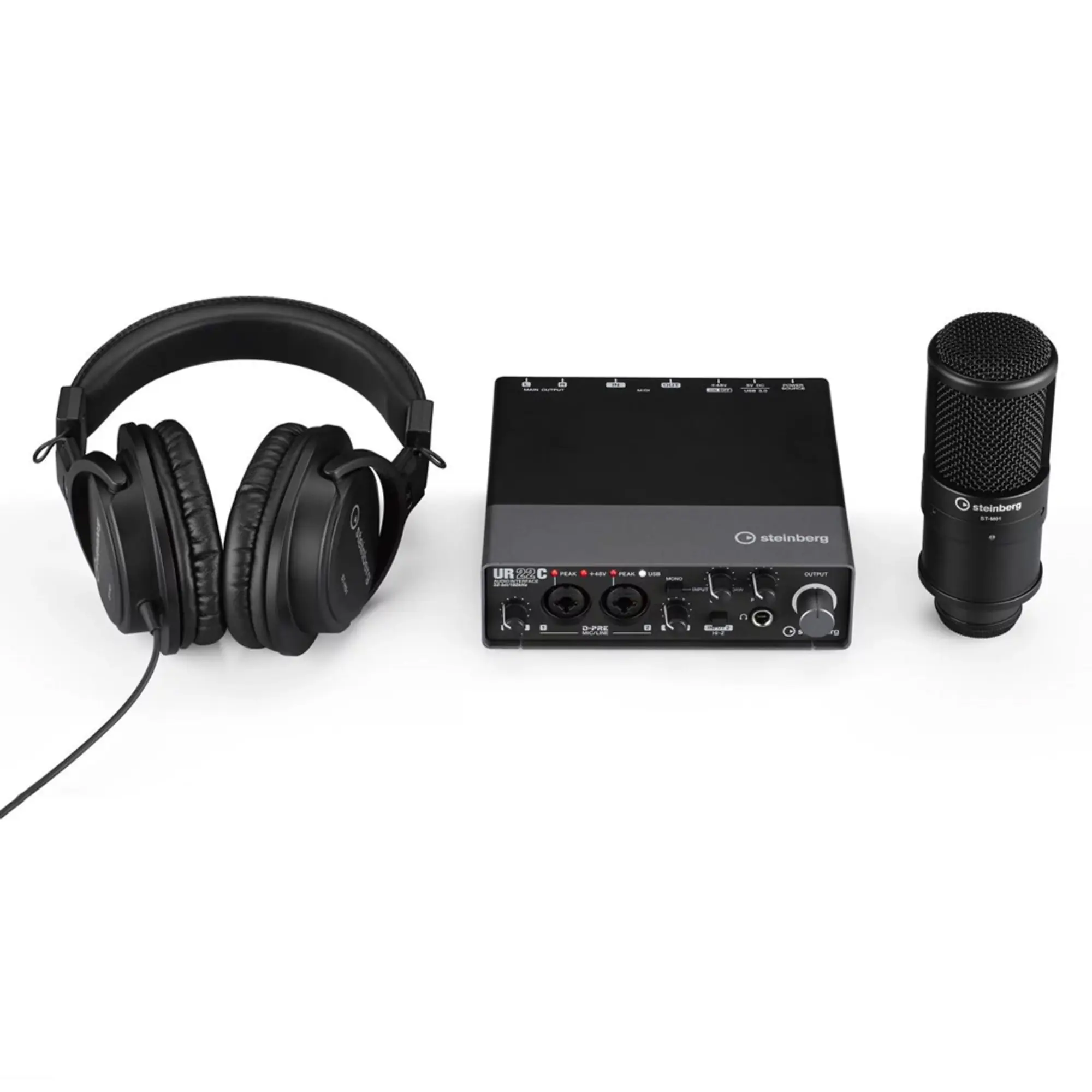 Комплект для звукозаписи Steinberg UR22C Recording Pack (2 / 3)