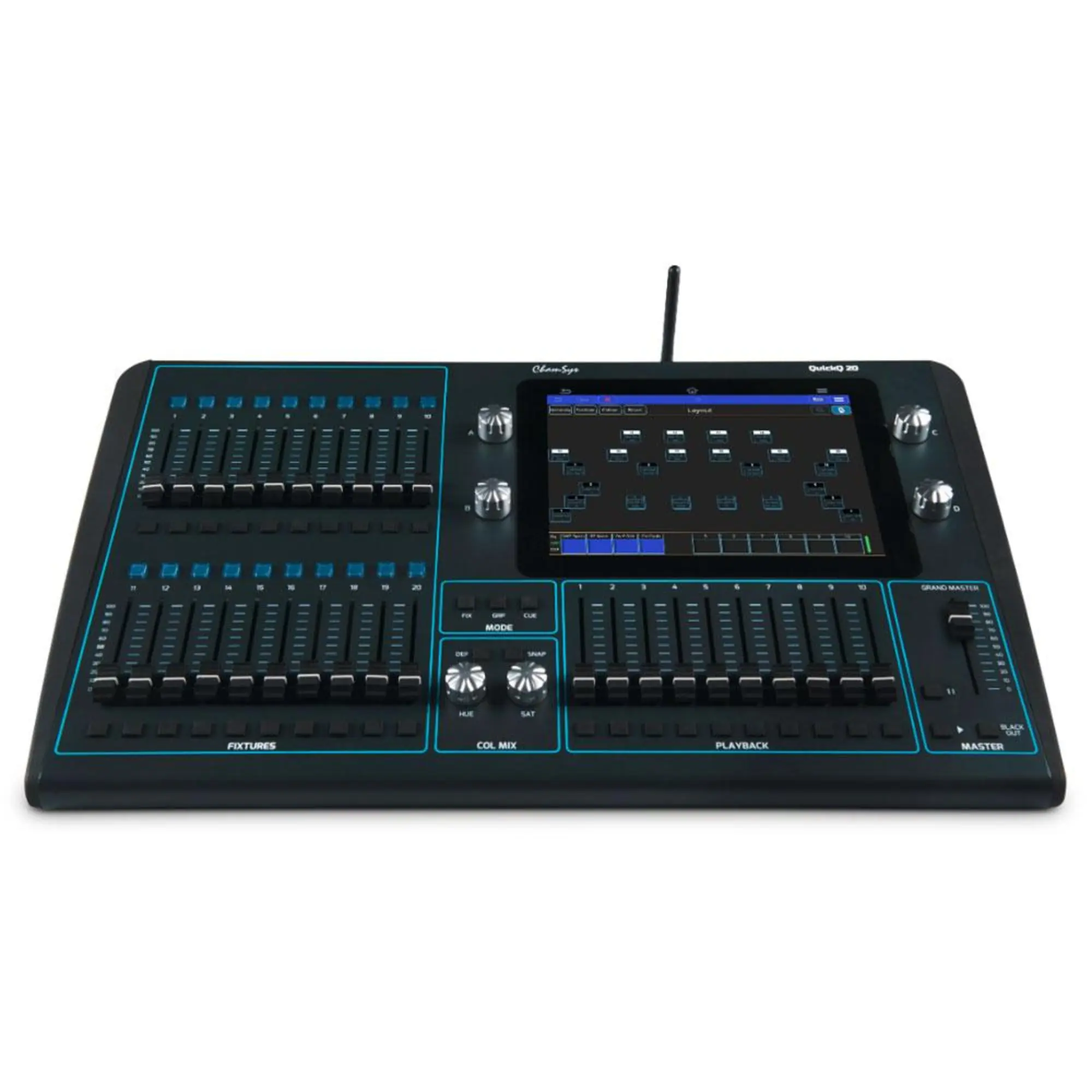 Контроллер ChamSys QuickQ 20 (1 / 4)