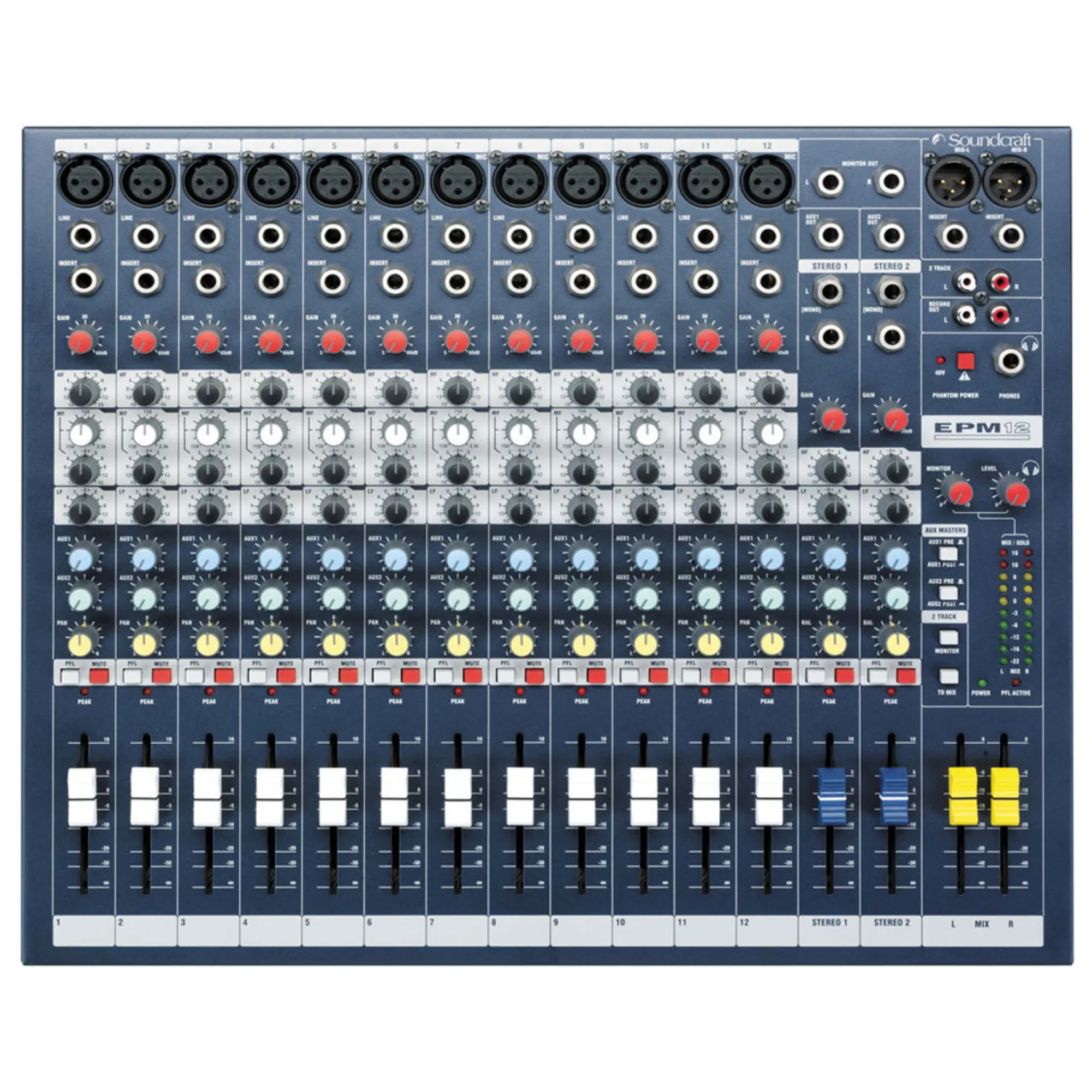 Аналоговый микшерный пульт Soundcraft EPM12 (1 / 3)