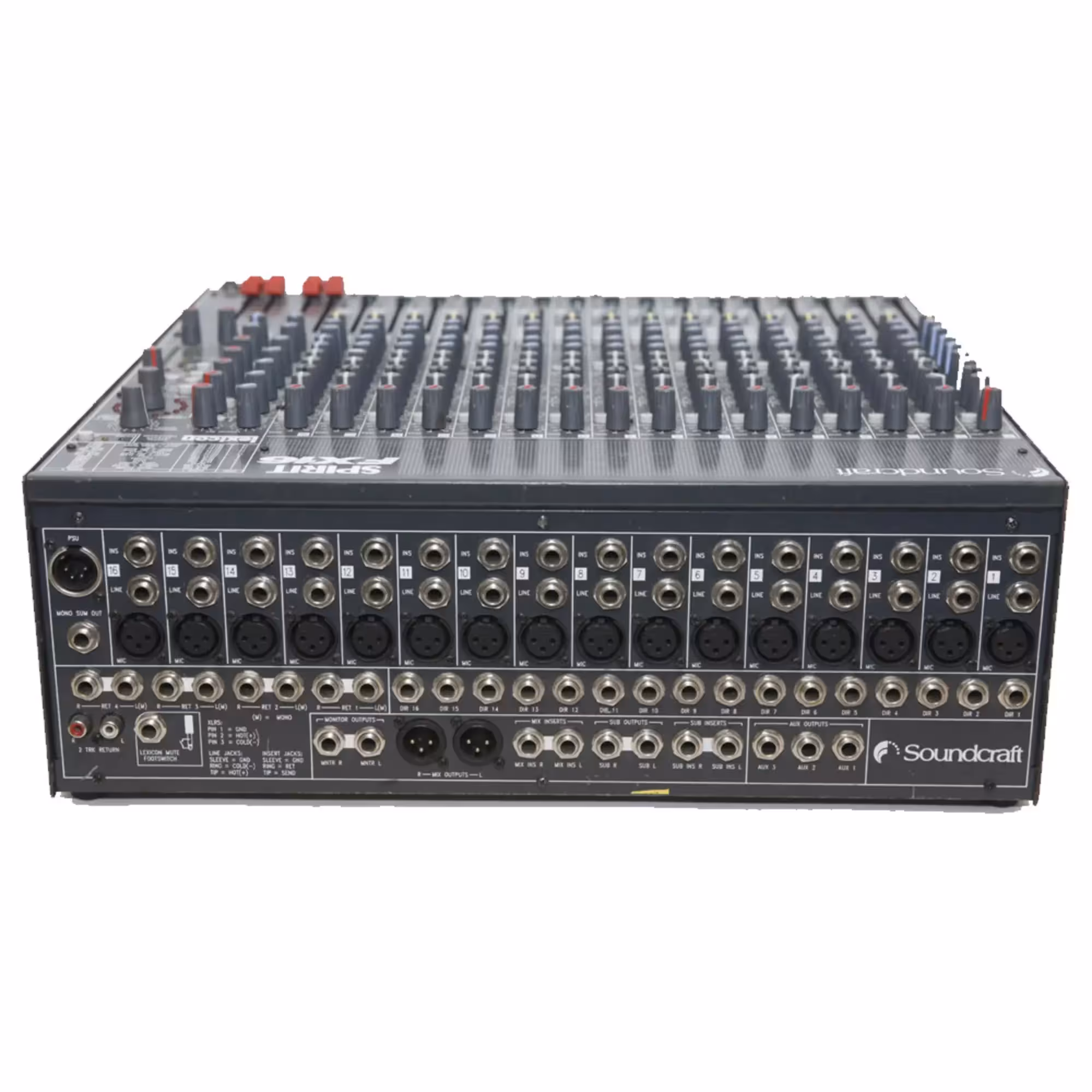 Аналоговый микшерный пульт Soundcraft FX16ii (3 / 3)