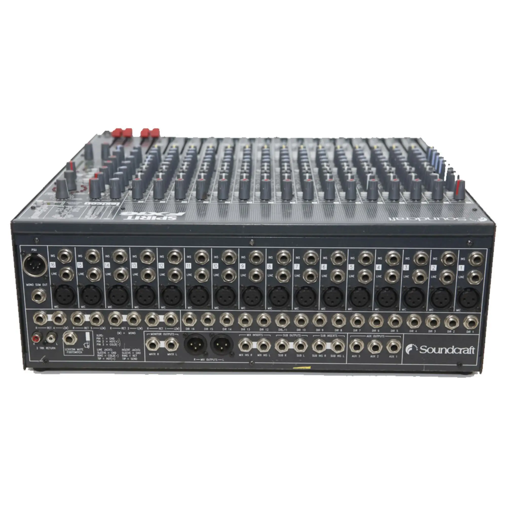 Аналоговый микшерный пульт Soundcraft FX16ii (3 / 3)