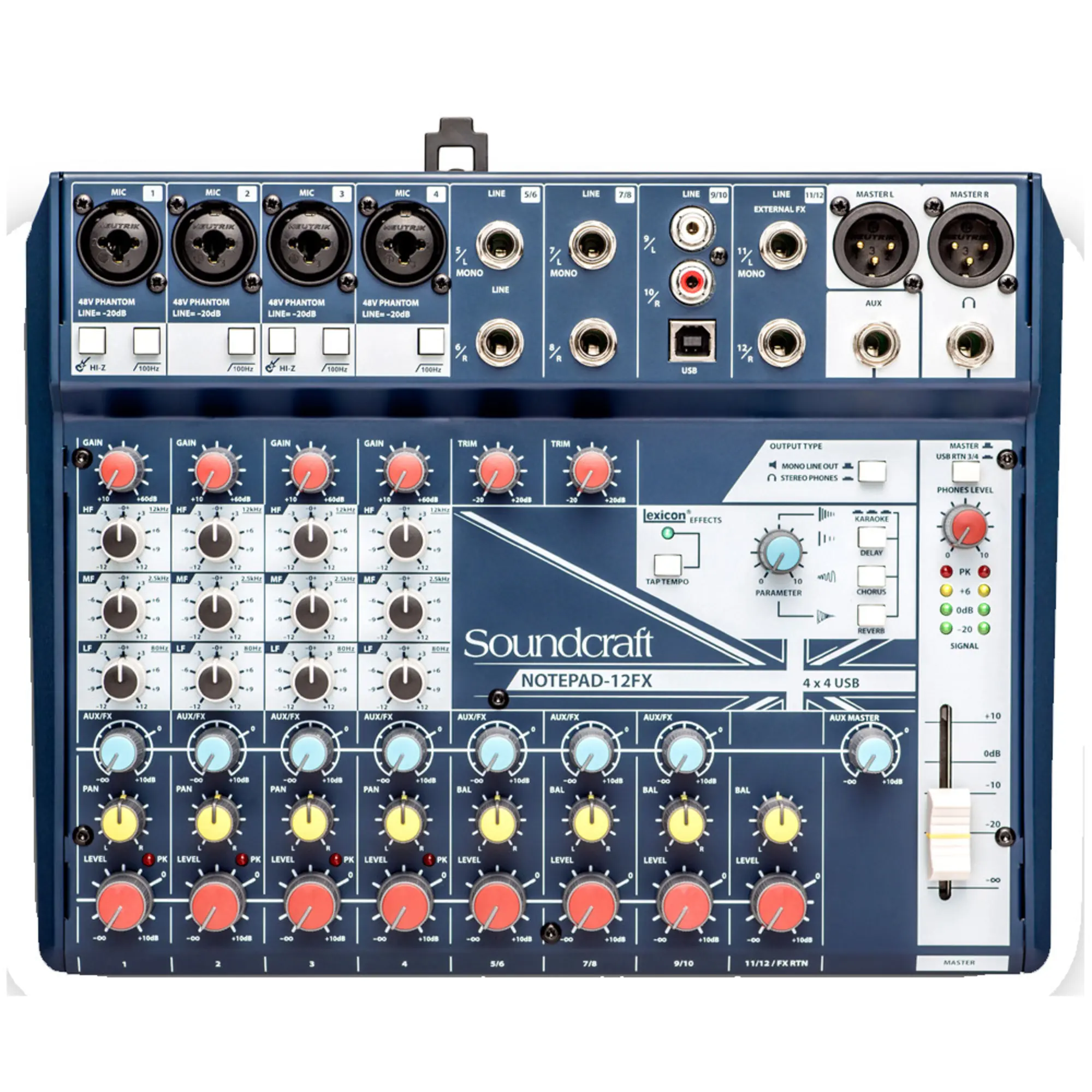 Аналоговый микшерный пульт Soundcraft Notepad-12FX (1 / 4)