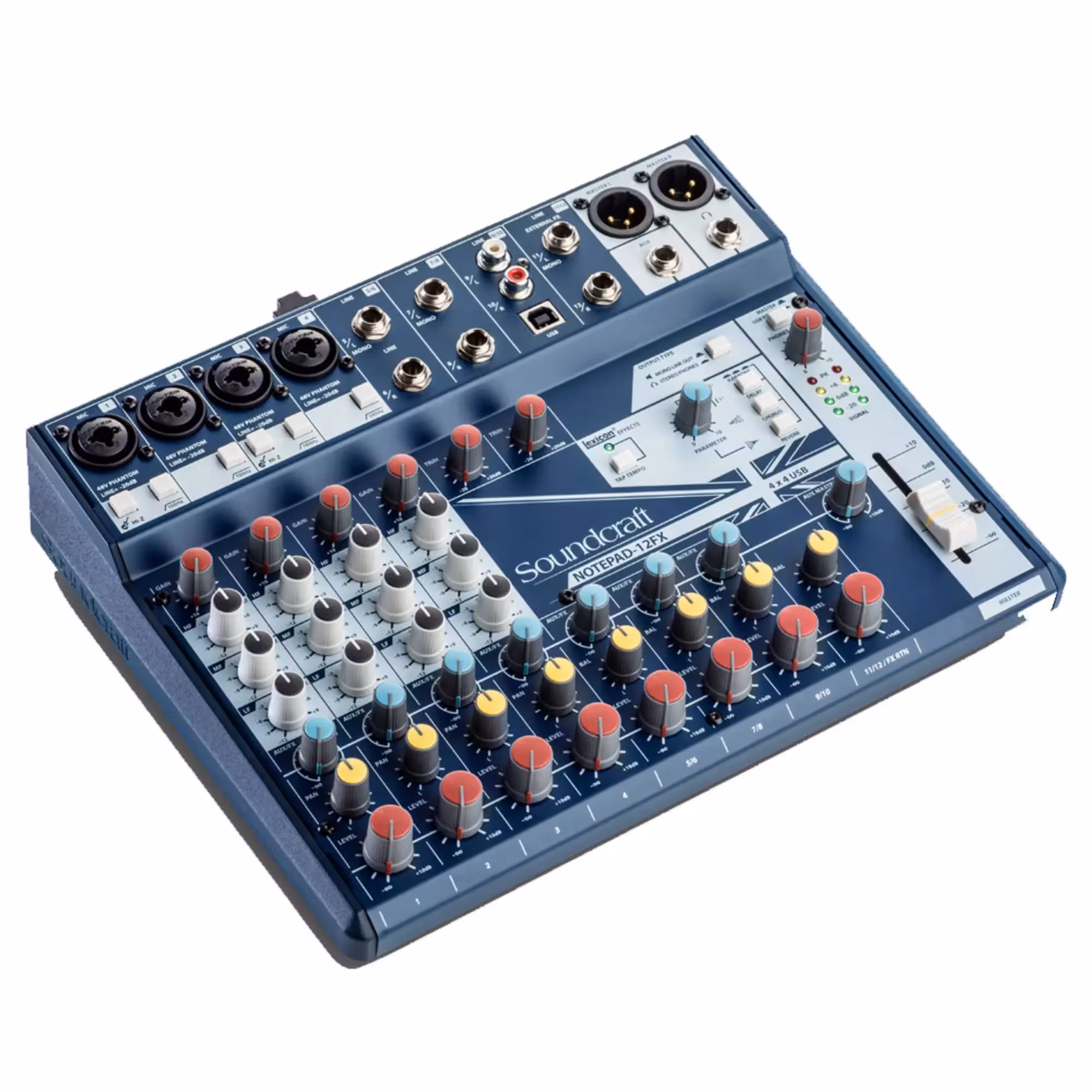Аналоговый микшерный пульт Soundcraft Notepad-12FX (2 / 4)