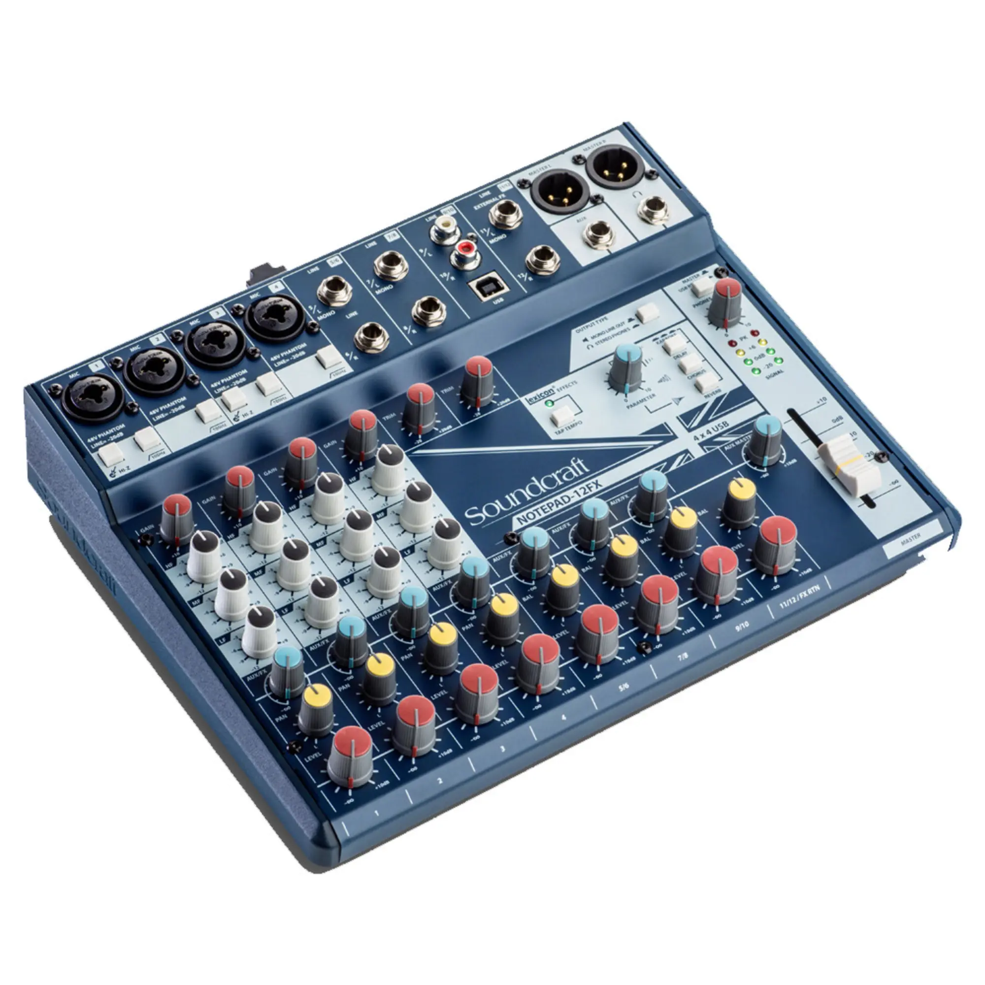 Аналоговый микшерный пульт Soundcraft Notepad-12FX (2 / 4)