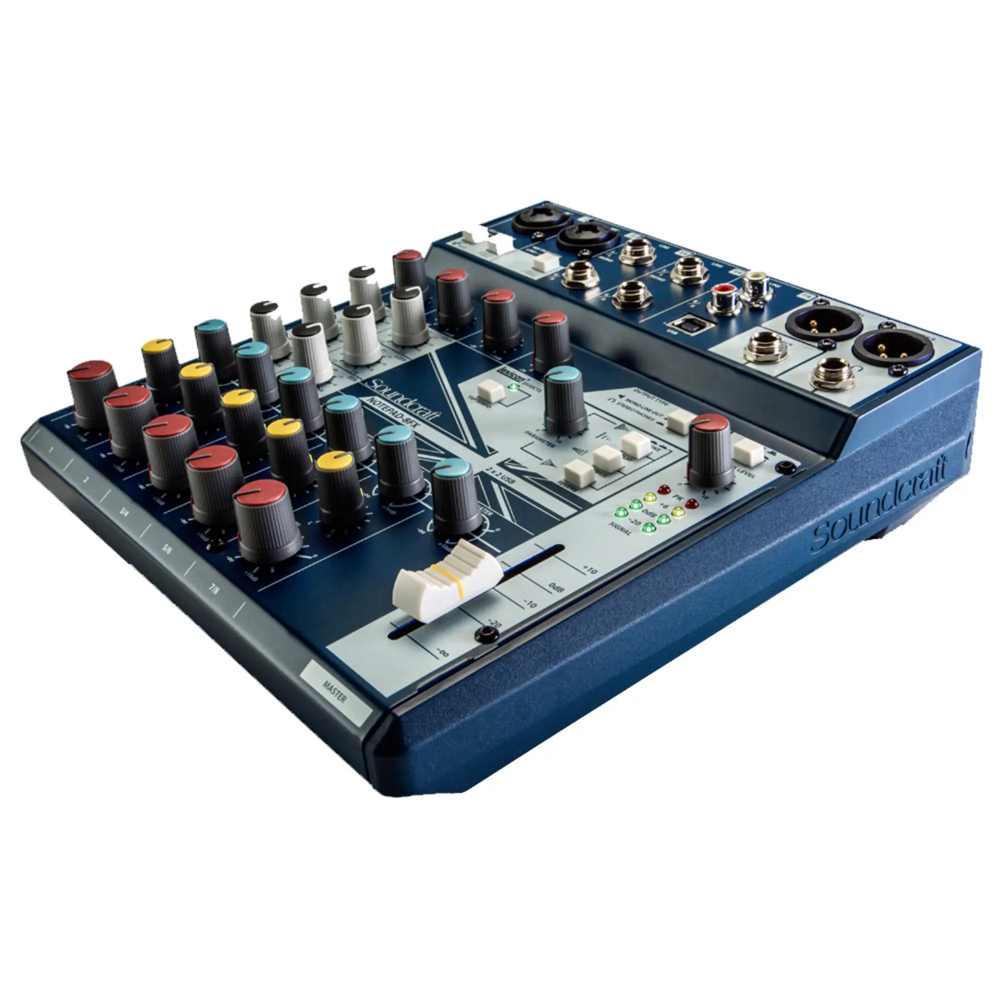 Аналоговый микшерный пульт Soundcraft Notepad-8FX (3 / 4)