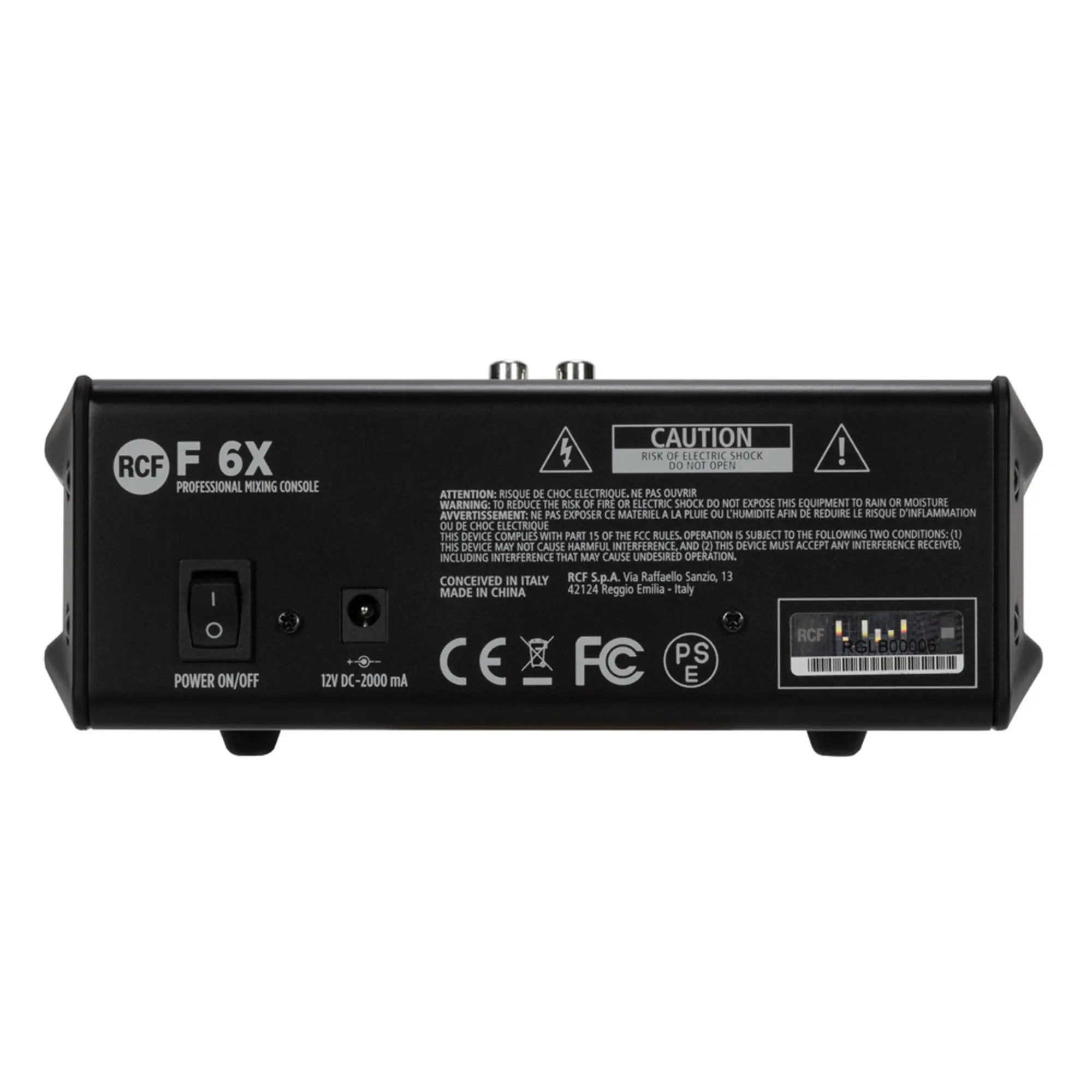 Микшерный пульт RCF F 6X (4 / 9)