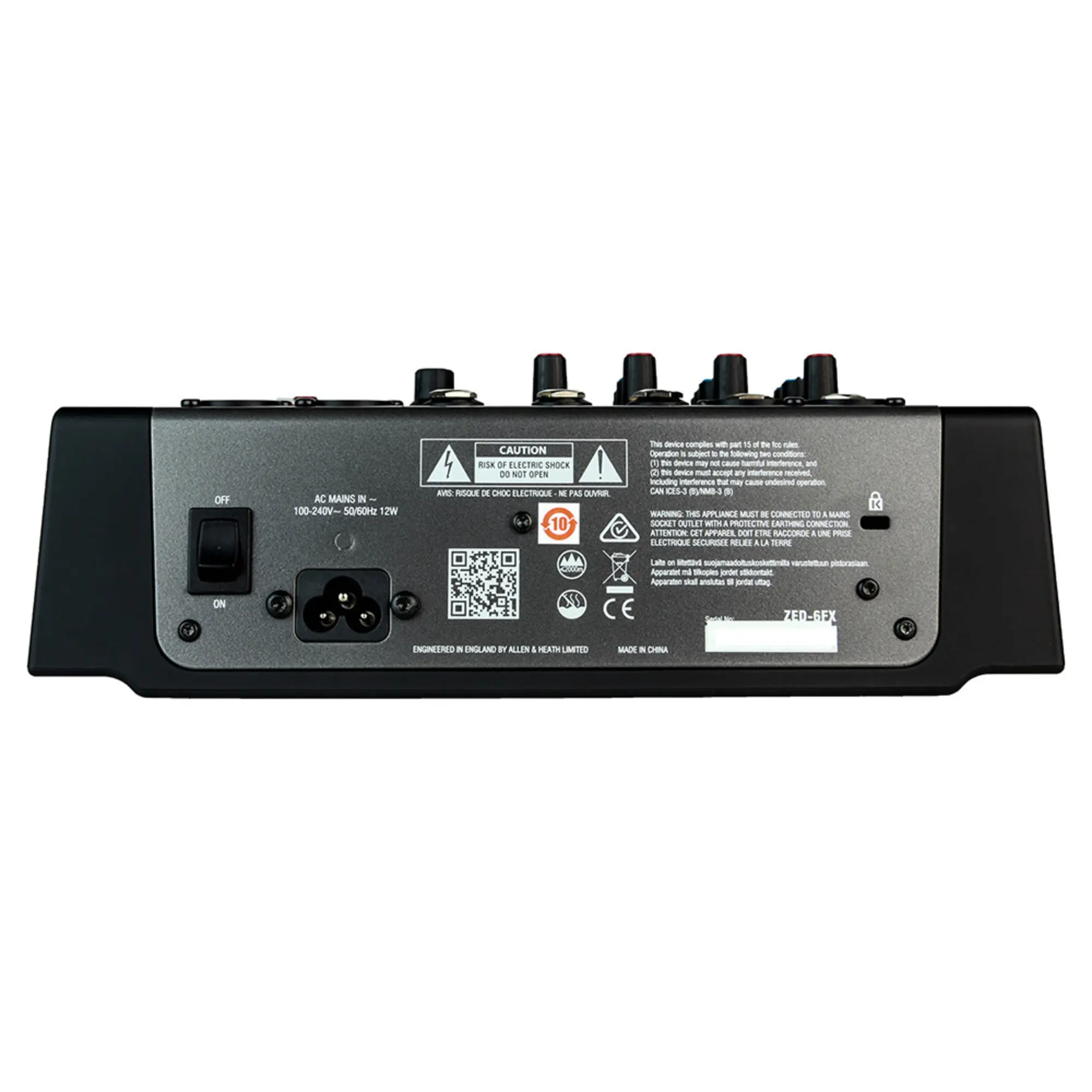 Аналоговый микшерный пульт Allen & Heath ZED6FX (5 / 10)