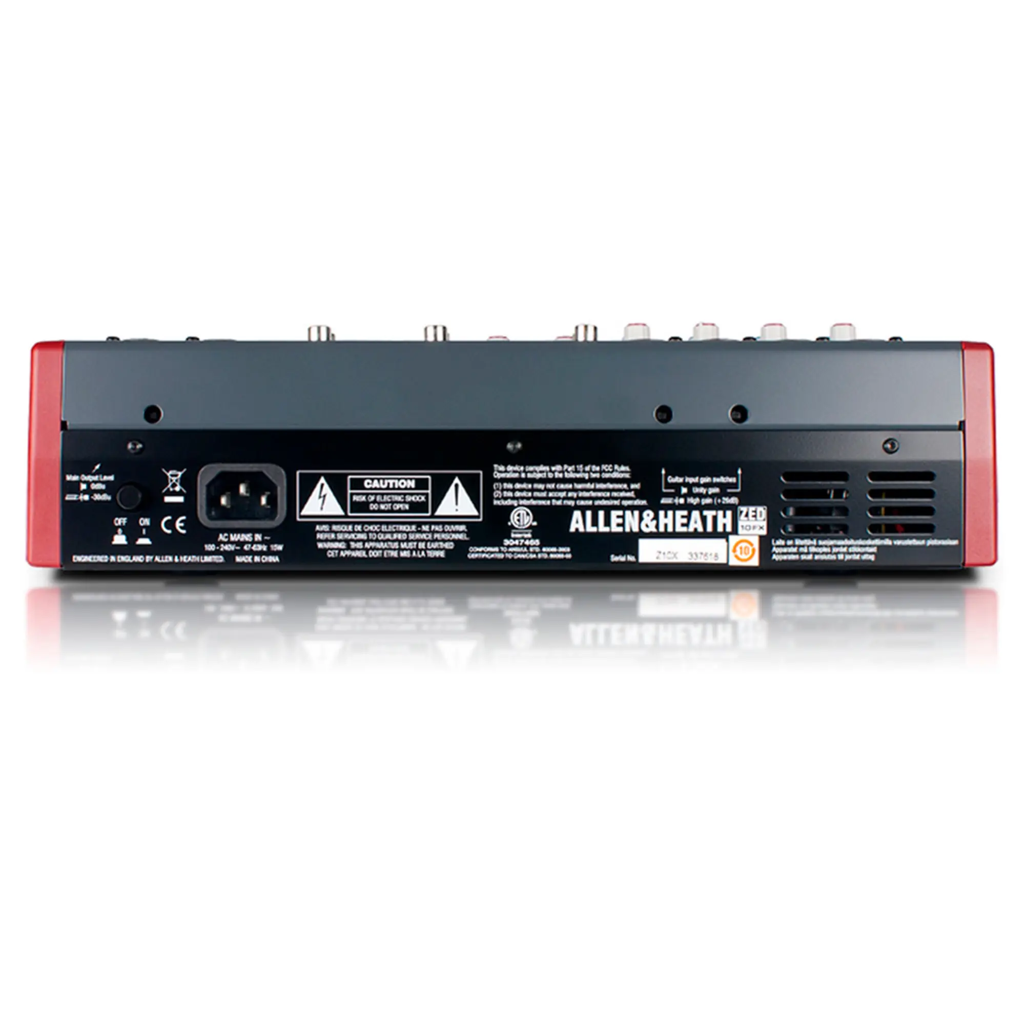 Аналоговый микшерный пульт Allen & Heath ZED-10FX (8 / 8)