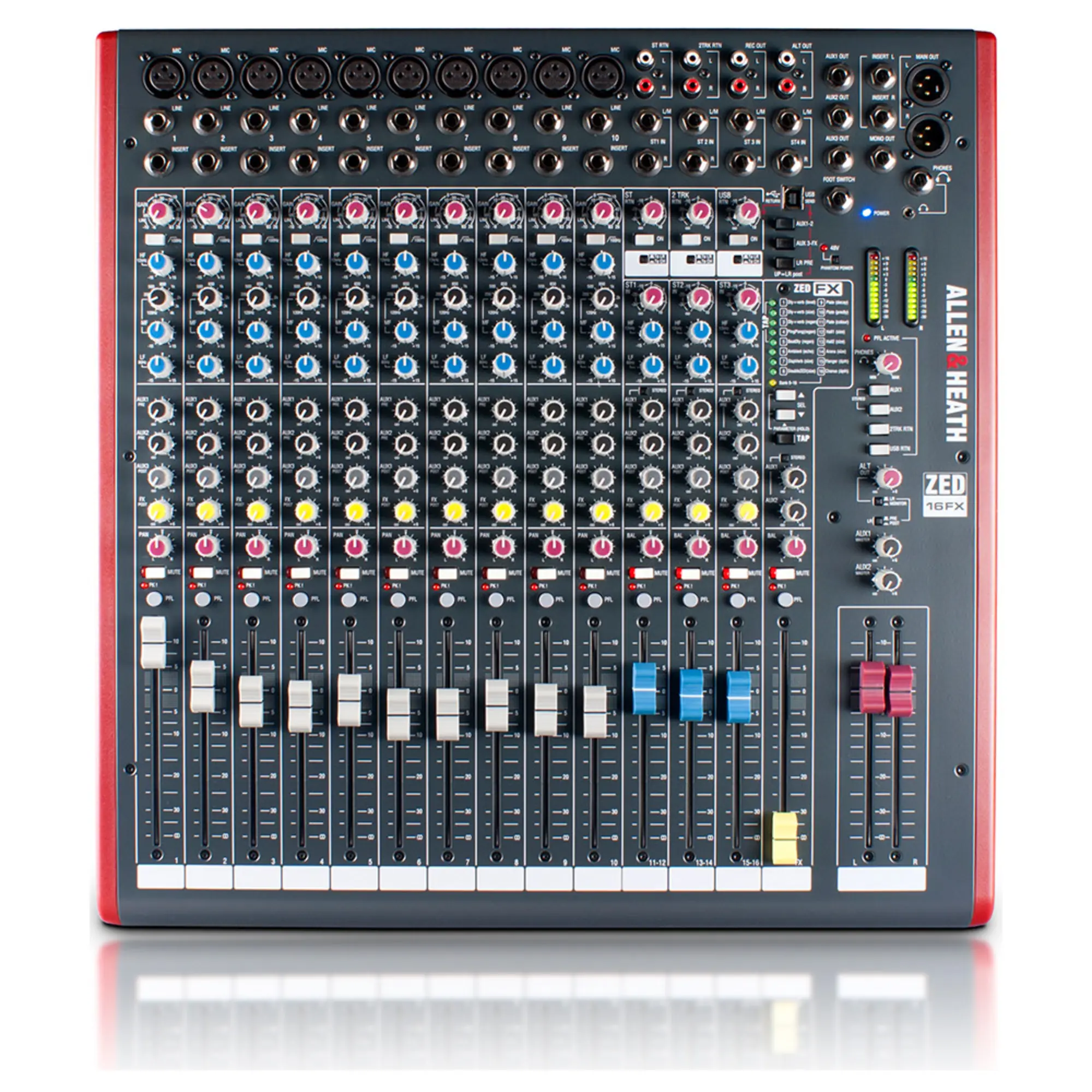 Аналоговый микшерный пульт Allen & Heath ZED-16FX (2 / 7)