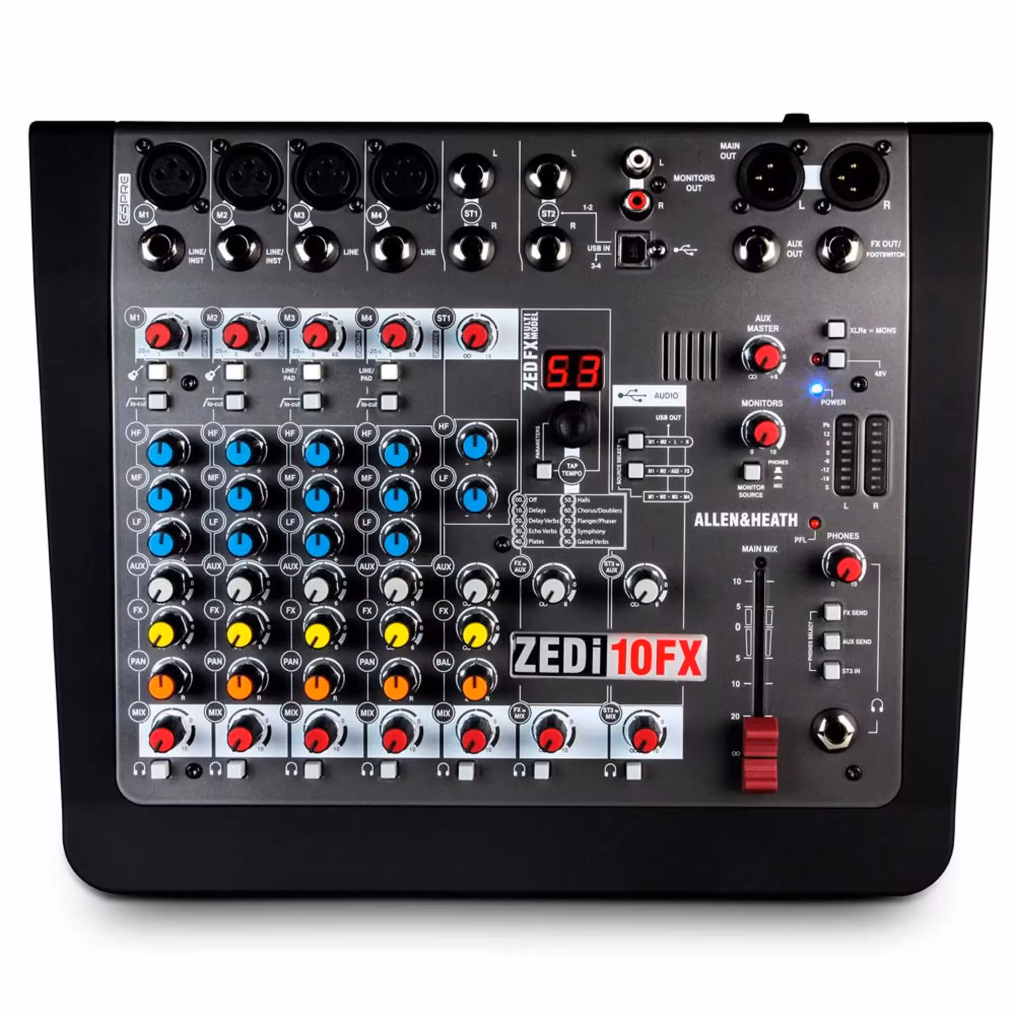 Аналоговый микшерный пульт Allen & Heath ZEDi-10FX (1 / 6)