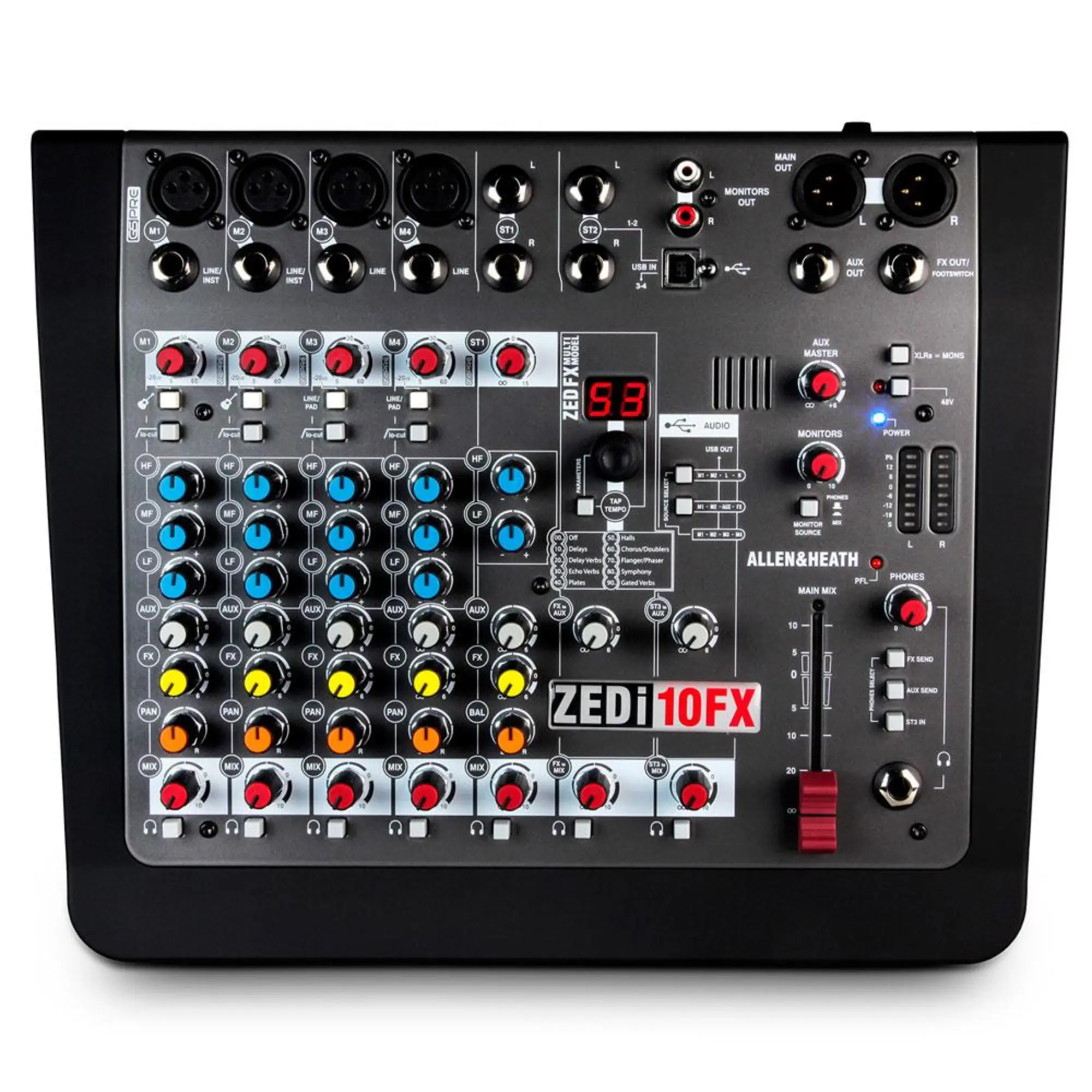 Аналоговый микшерный пульт Allen & Heath ZEDi-10FX (1 / 6)