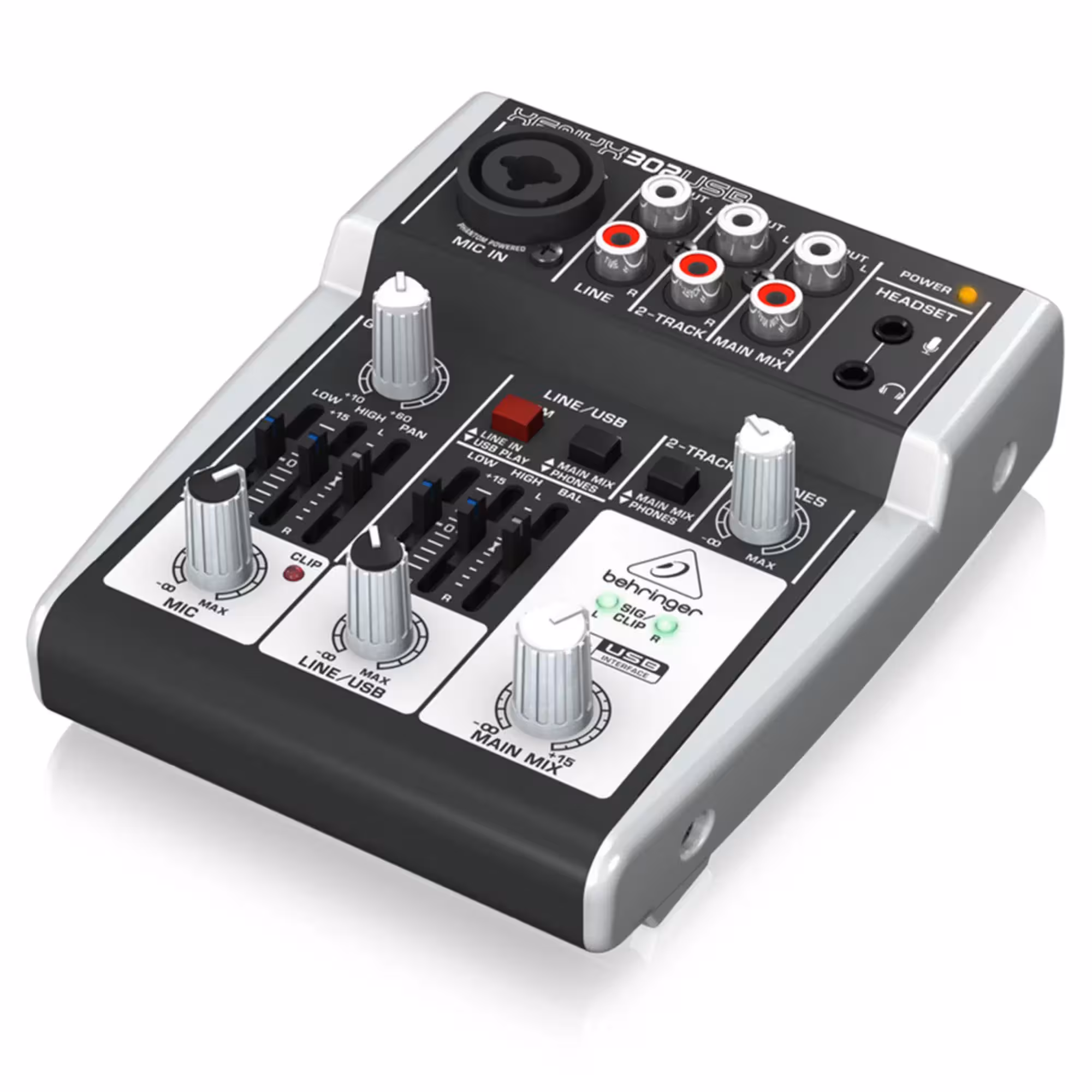 Аналоговый микшерный пульт Behringer 302USB (3 / 4)