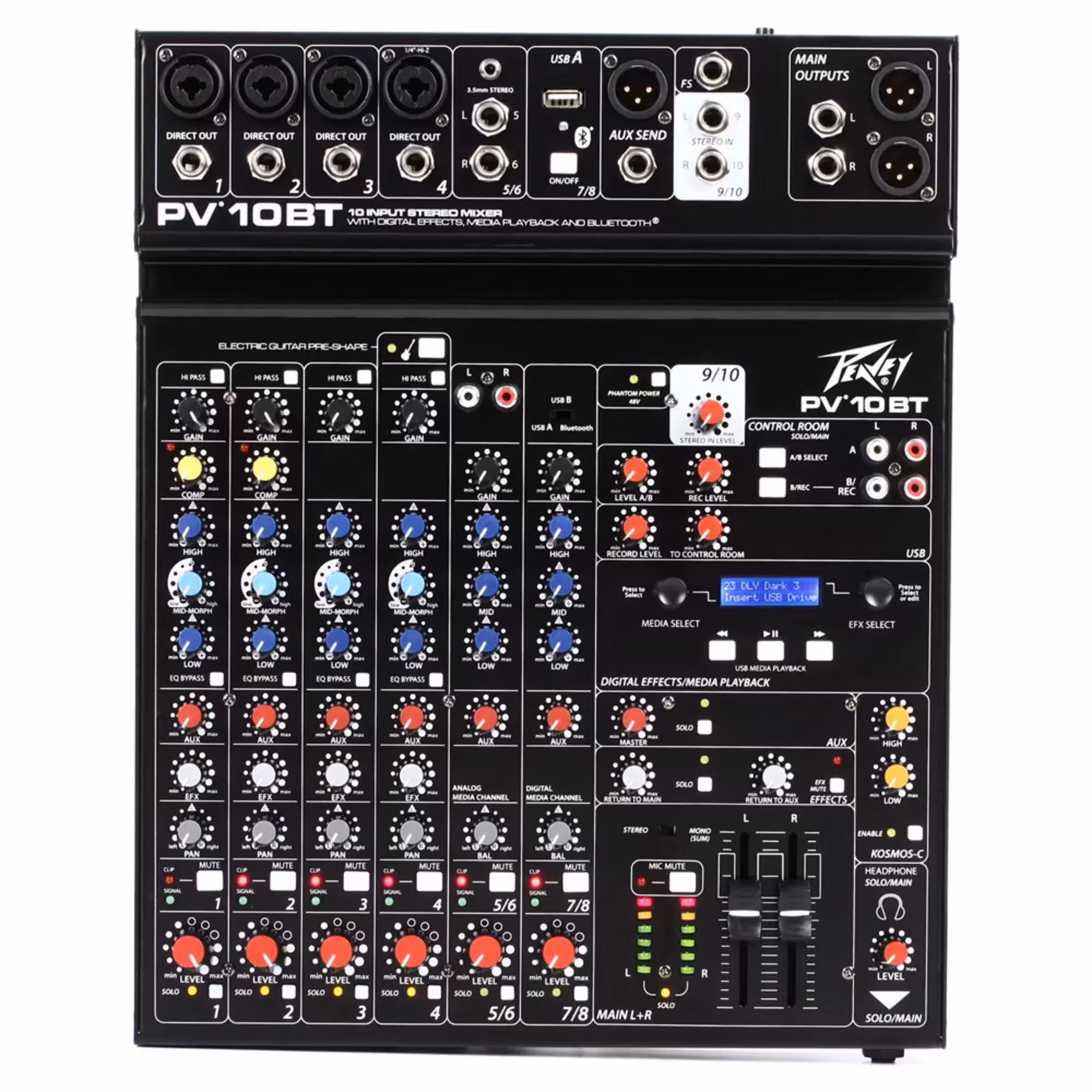 Микшерный пульт Peavey PV 10 BT (3 / 4)