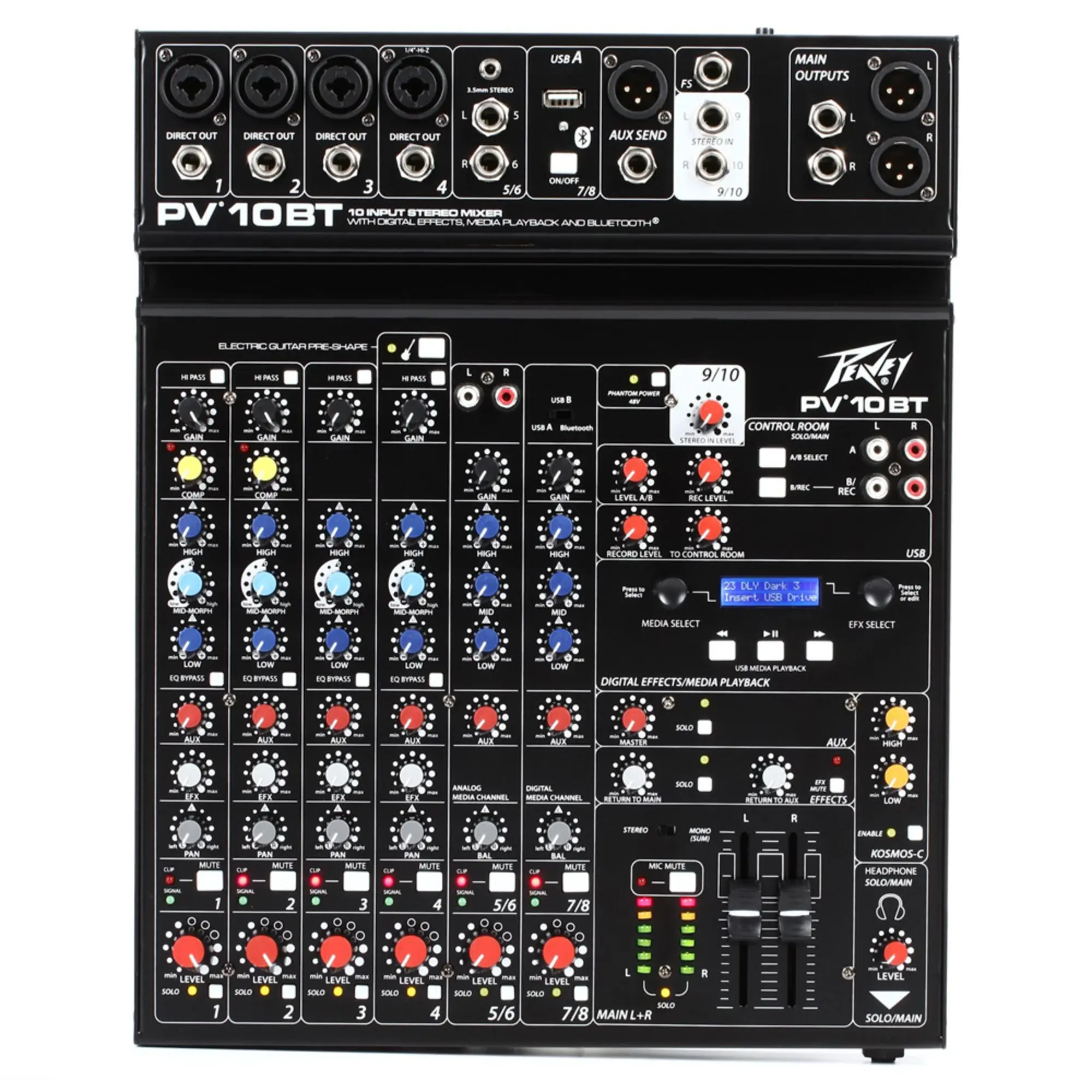 Микшерный пульт Peavey PV 10 BT (3 / 4)
