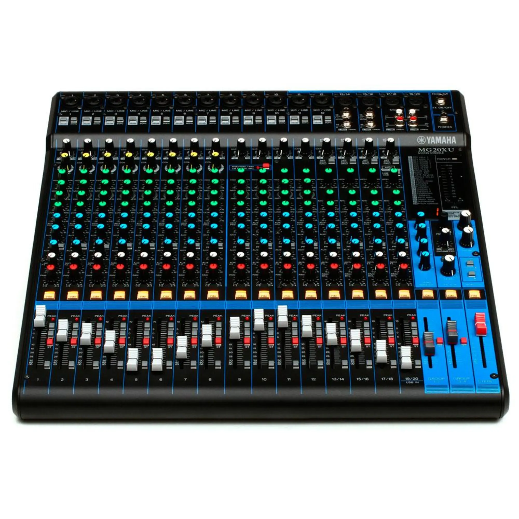 Аналоговый микшерный пульт Yamaha MG20XU (2 / 4)