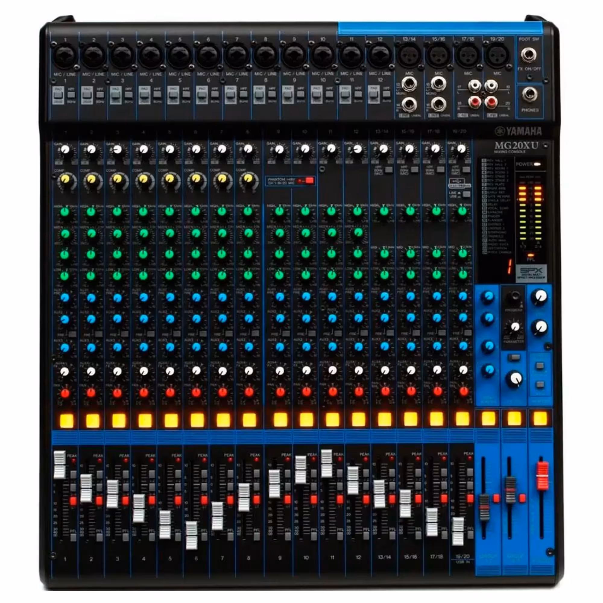 Аналоговый микшерный пульт Yamaha MG20XU (3 / 4)
