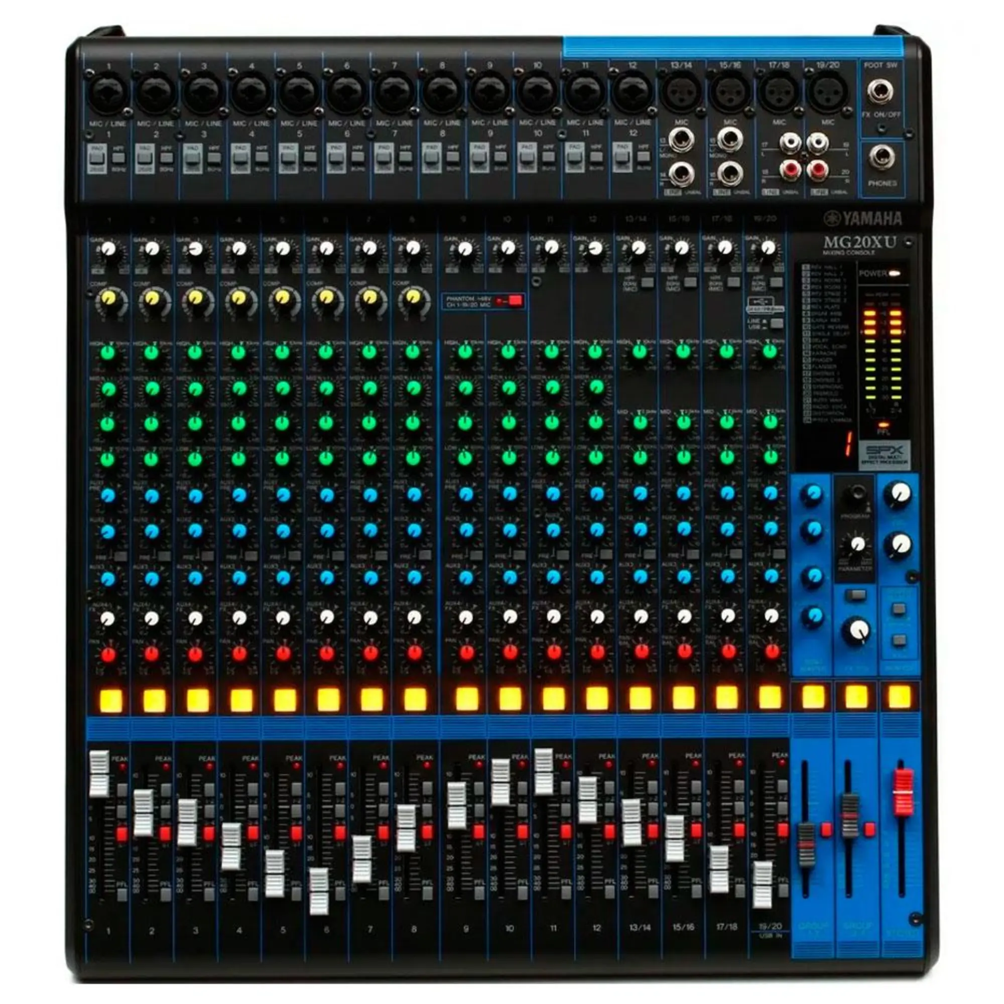 Аналоговый микшерный пульт Yamaha MG20XU (3 / 4)