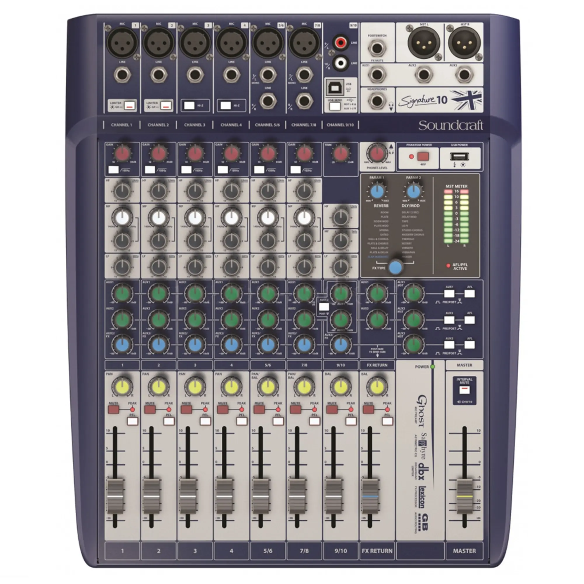Аналоговый микшерный пульт Soundcraft Signature 10 (2 / 3)