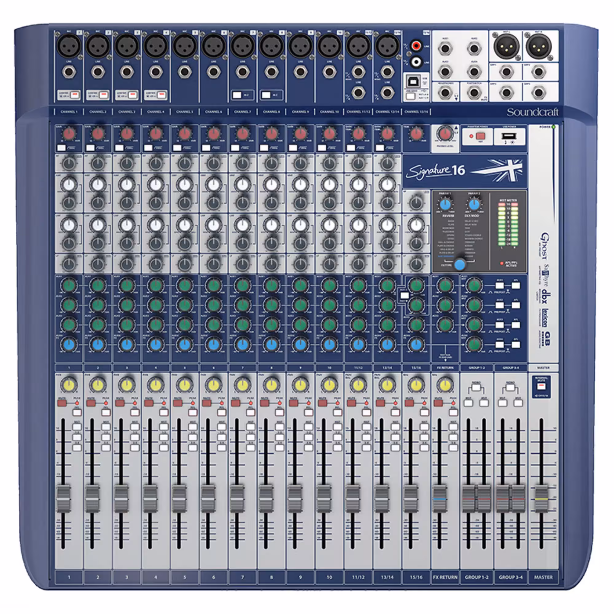 Аналоговый микшерный пульт Soundcraft Signature 16 (2 / 2)