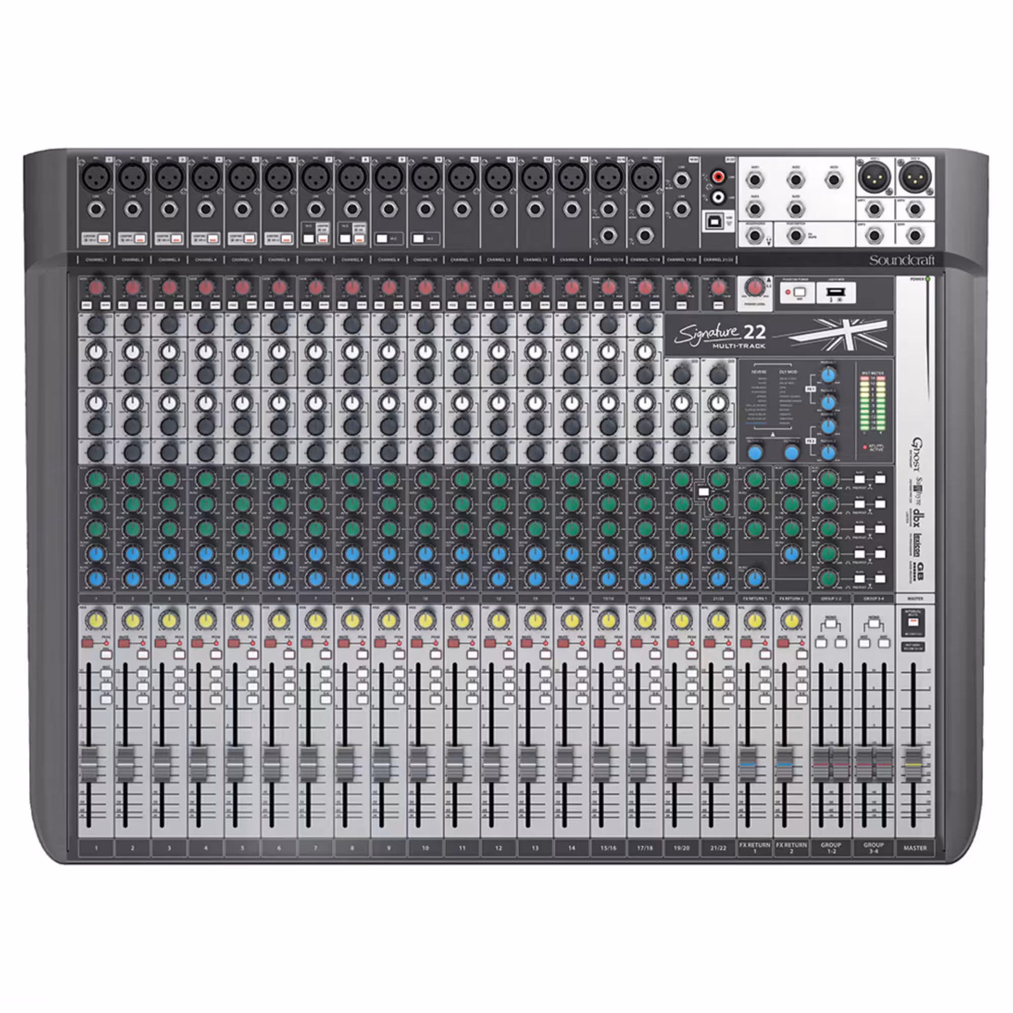 Аналоговый микшерный пульт Soundcraft Signature 22 (3 / 3)
