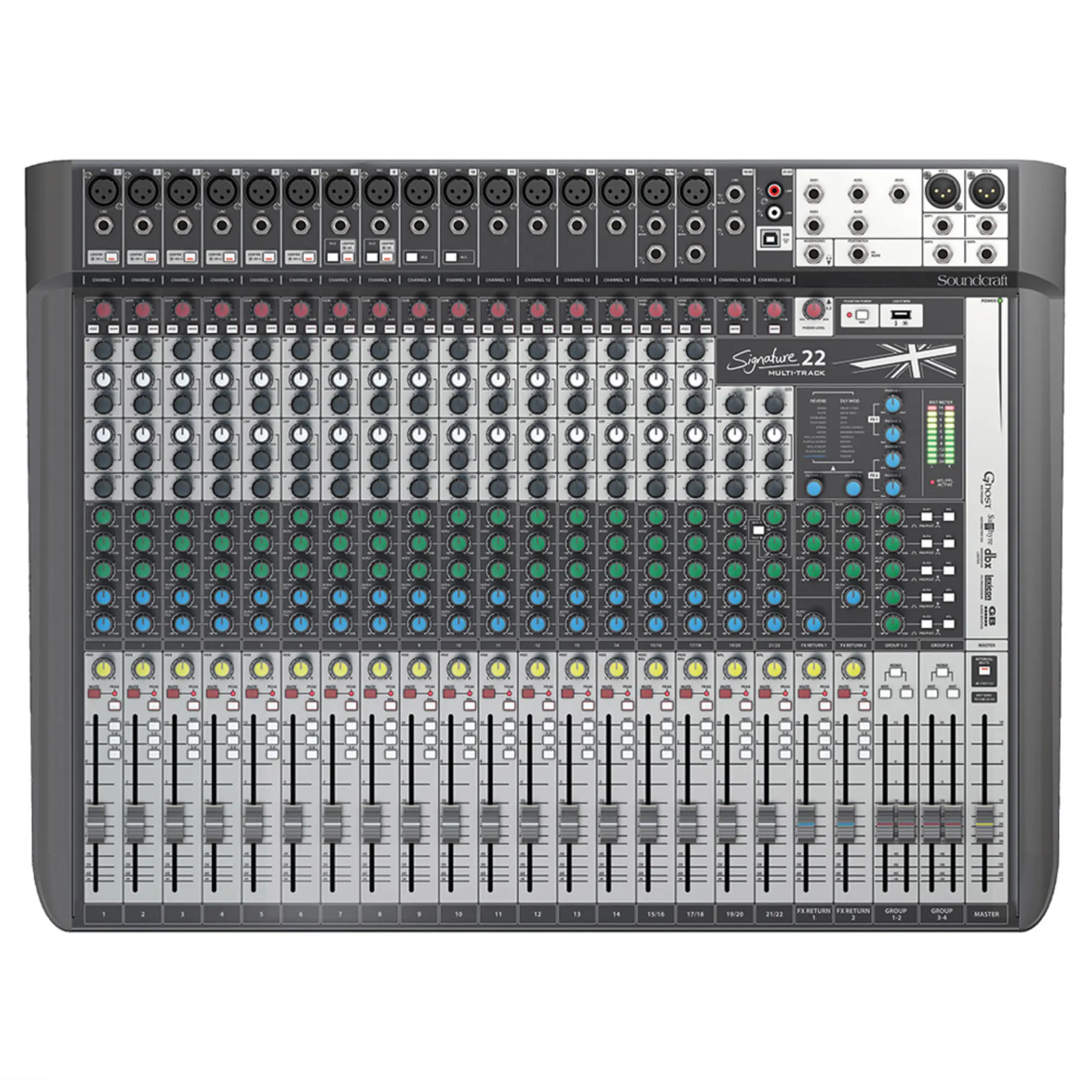 Аналоговый микшерный пульт Soundcraft Signature 22 (3 / 3)