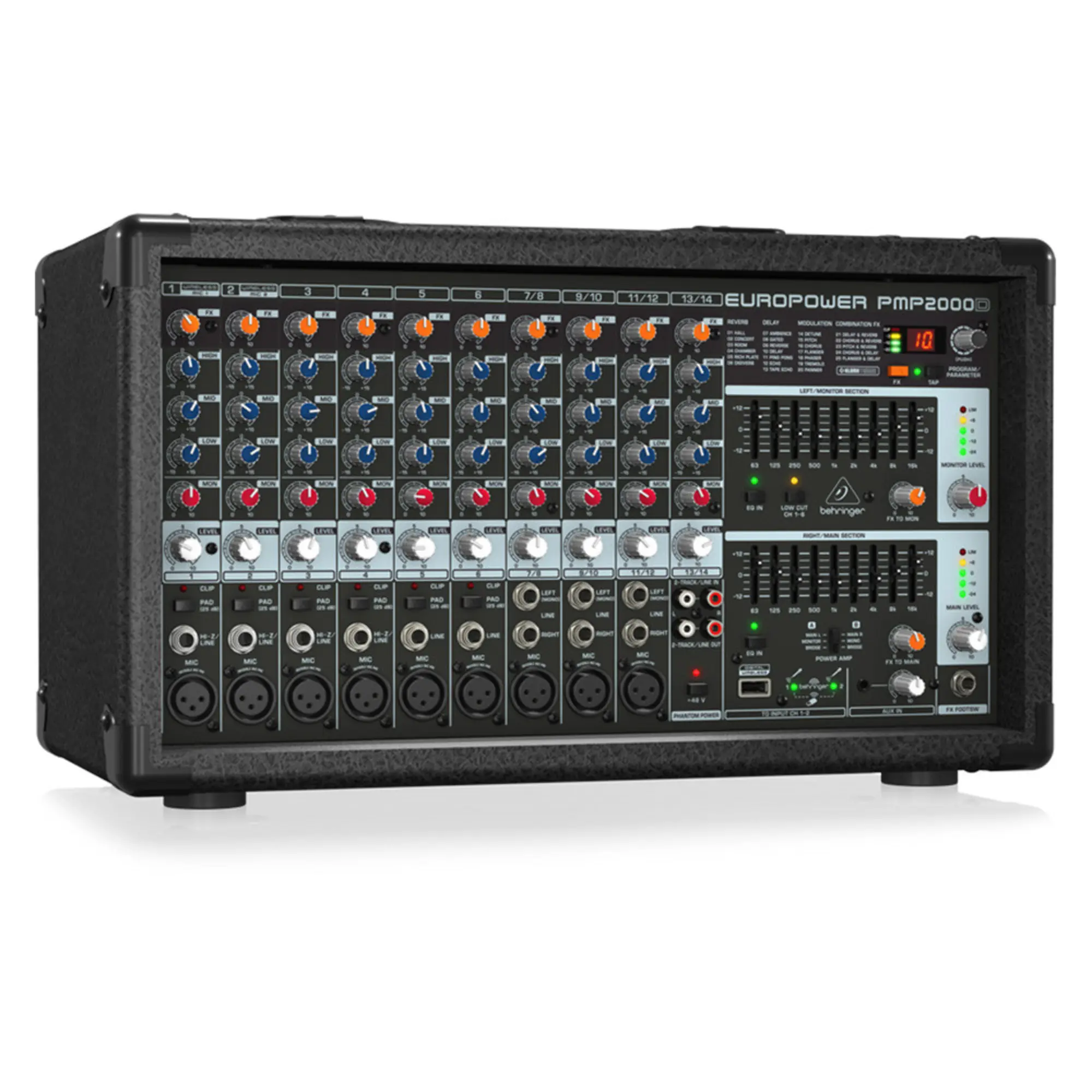 Активный микшерный пульт Behringer PMP2000D (2 / 7)