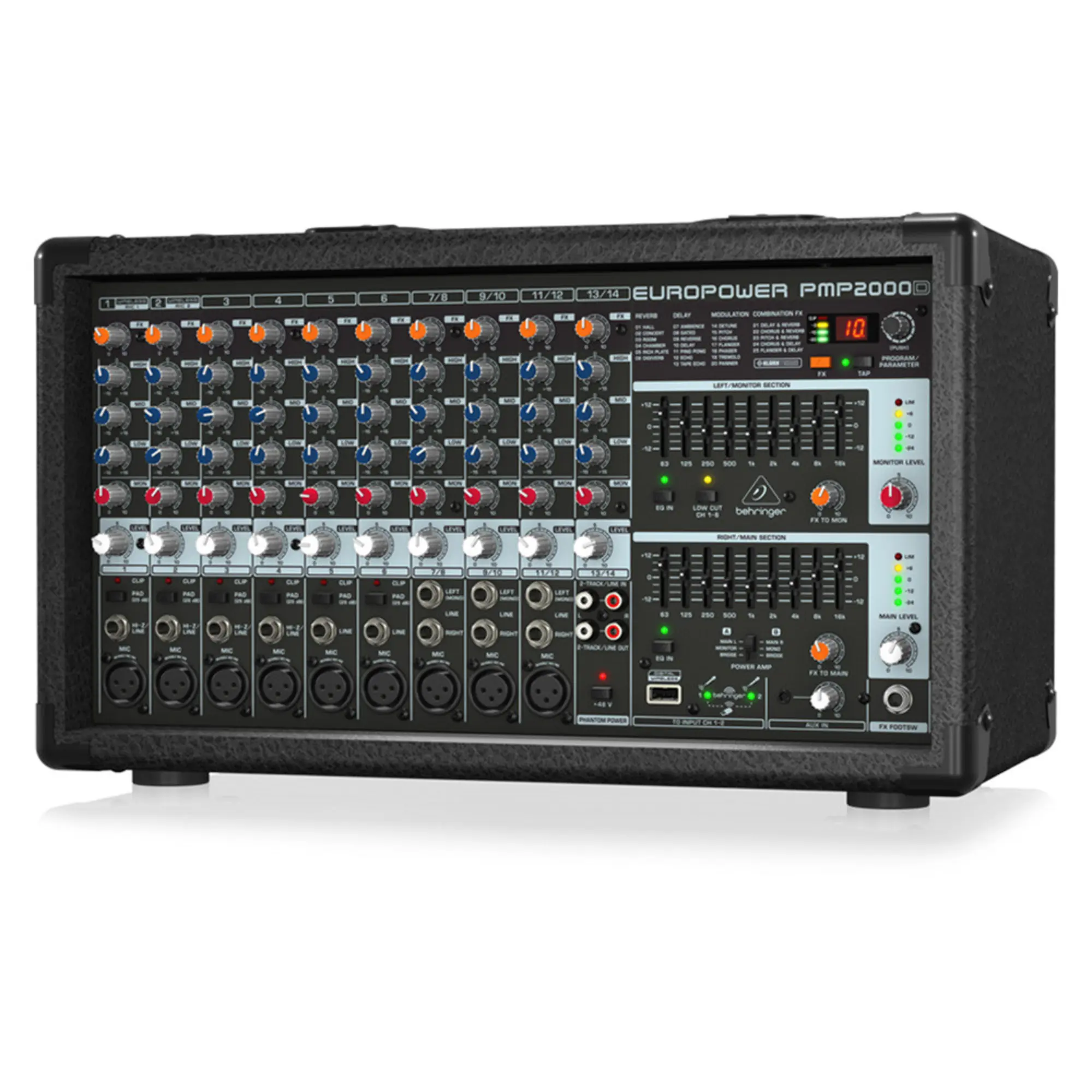 Активный микшерный пульт Behringer PMP2000D (3 / 7)