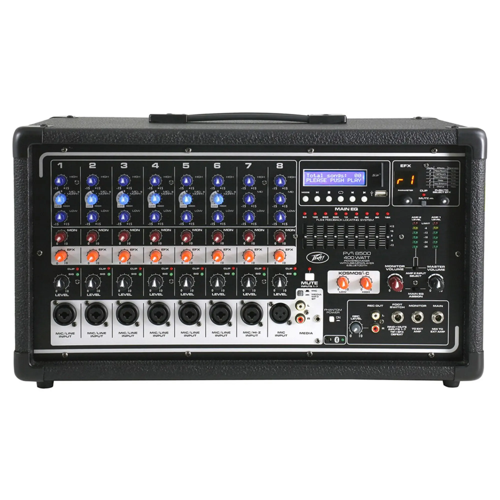 8-канальный активный микшерный пульт Peavey PVi 8500 (1 / 2)