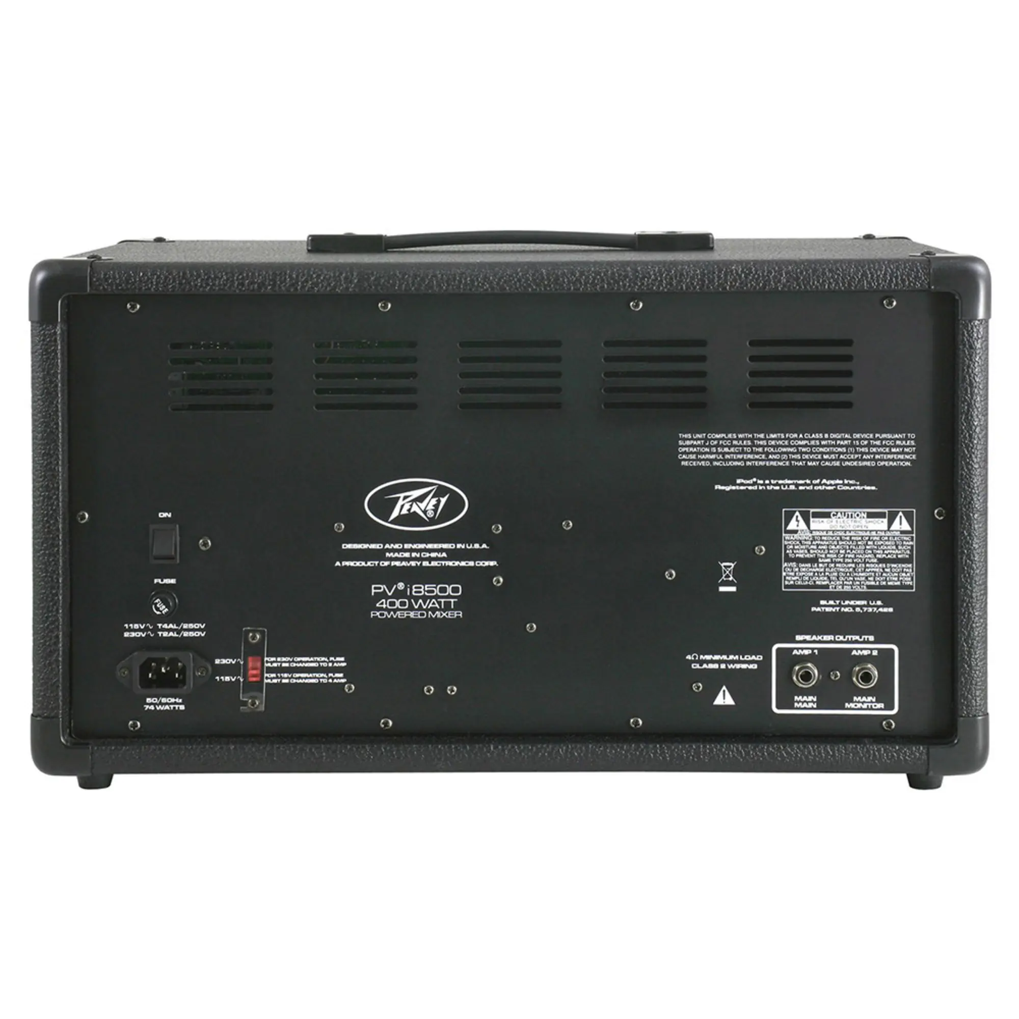 8-канальный активный микшерный пульт Peavey PVi 8500 (2 / 2)