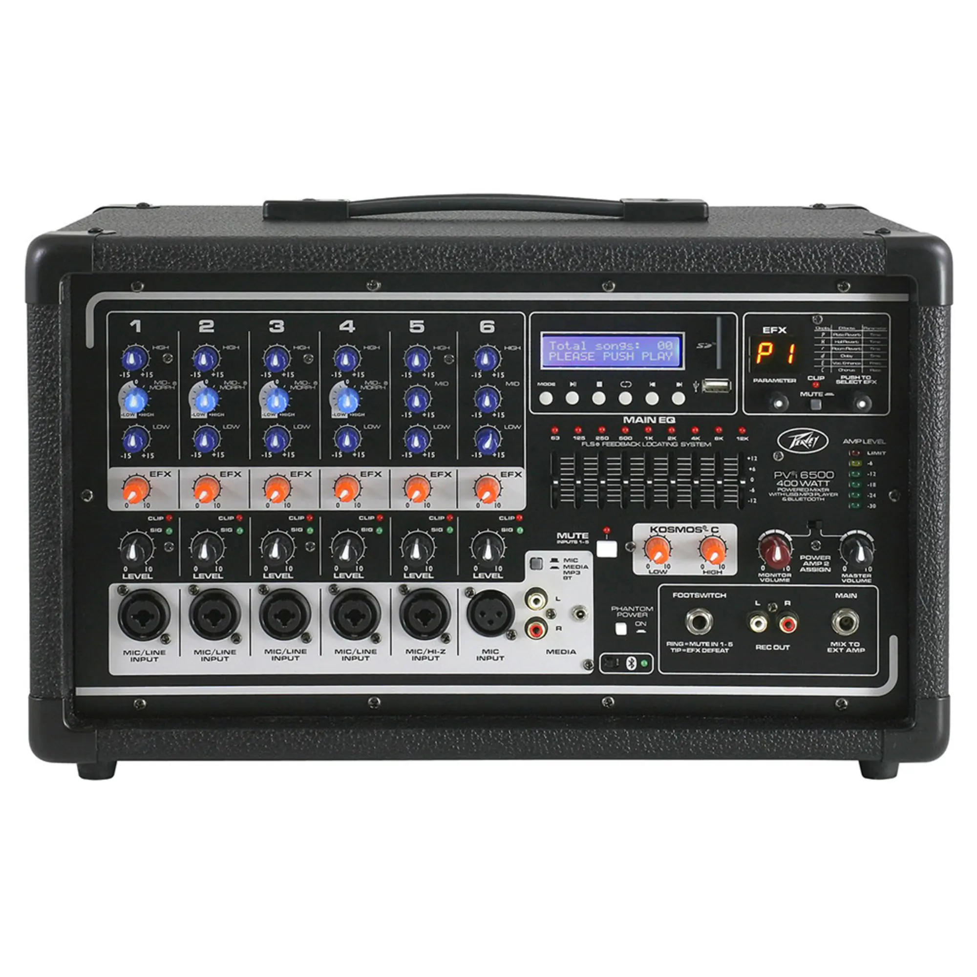 6-канальный активный микшерный пульт Peavey PVi 6500 (1 / 4)
