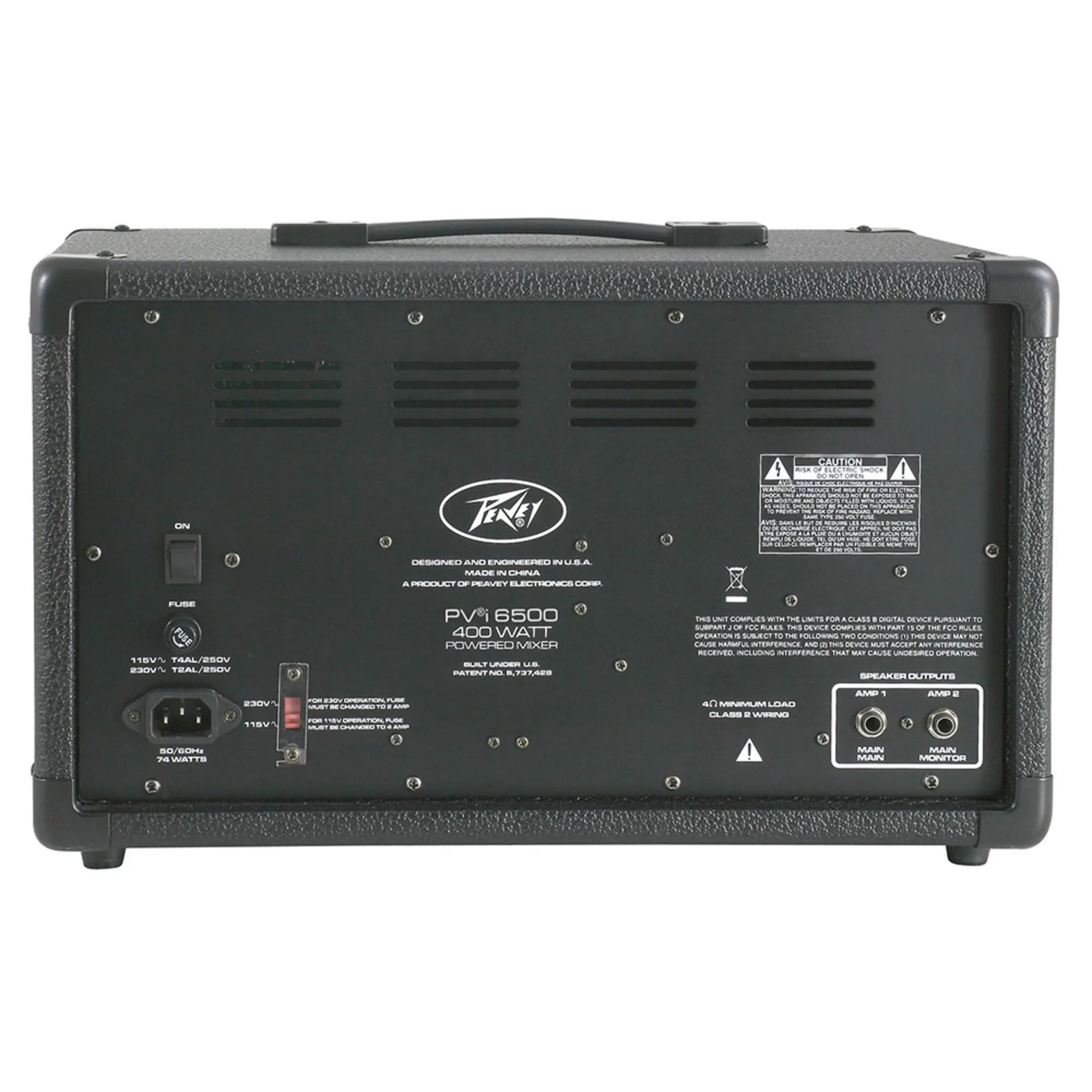 6-канальный активный микшерный пульт Peavey PVi 6500 (2 / 4)