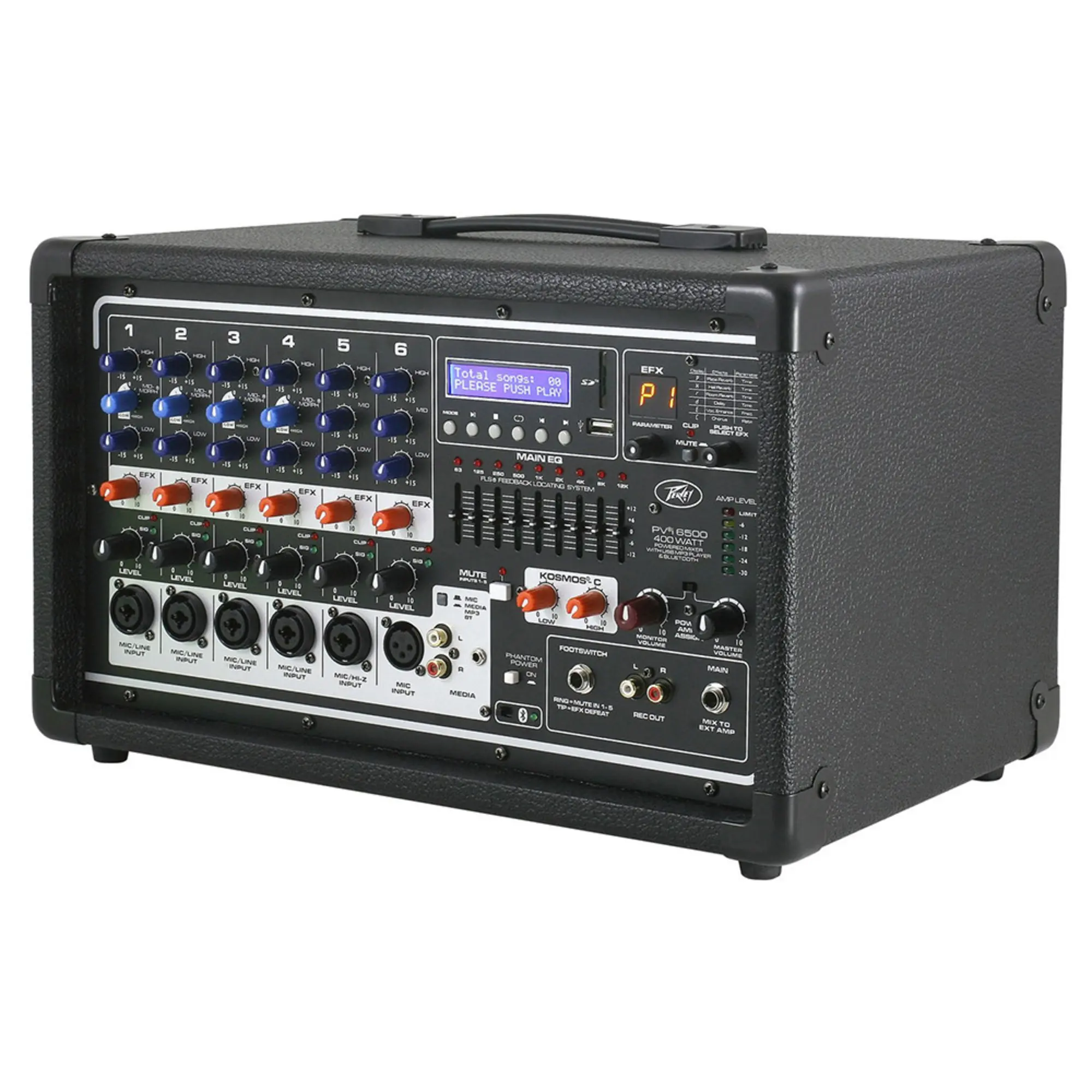 6-канальный активный микшерный пульт Peavey PVi 6500 (4 / 4)