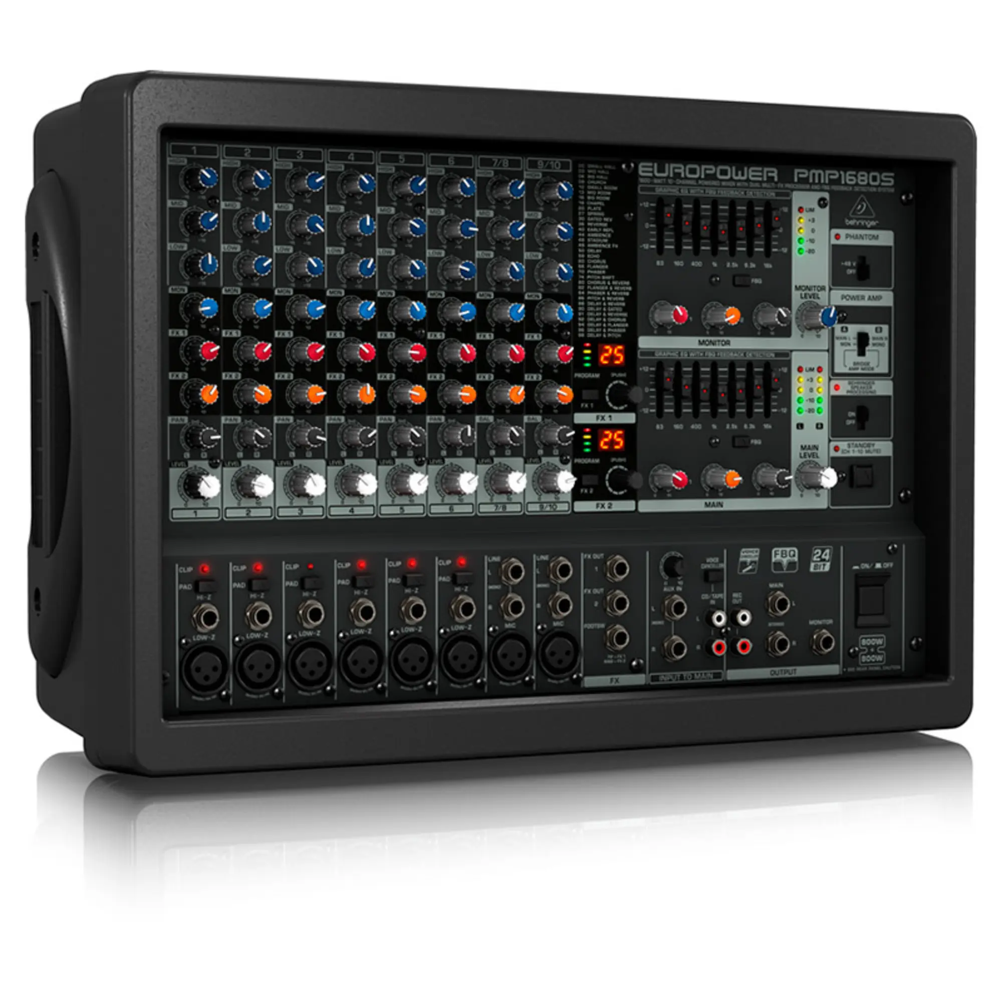 Микшерный пульт с усилением Behringer PMP1680S (3 / 4)